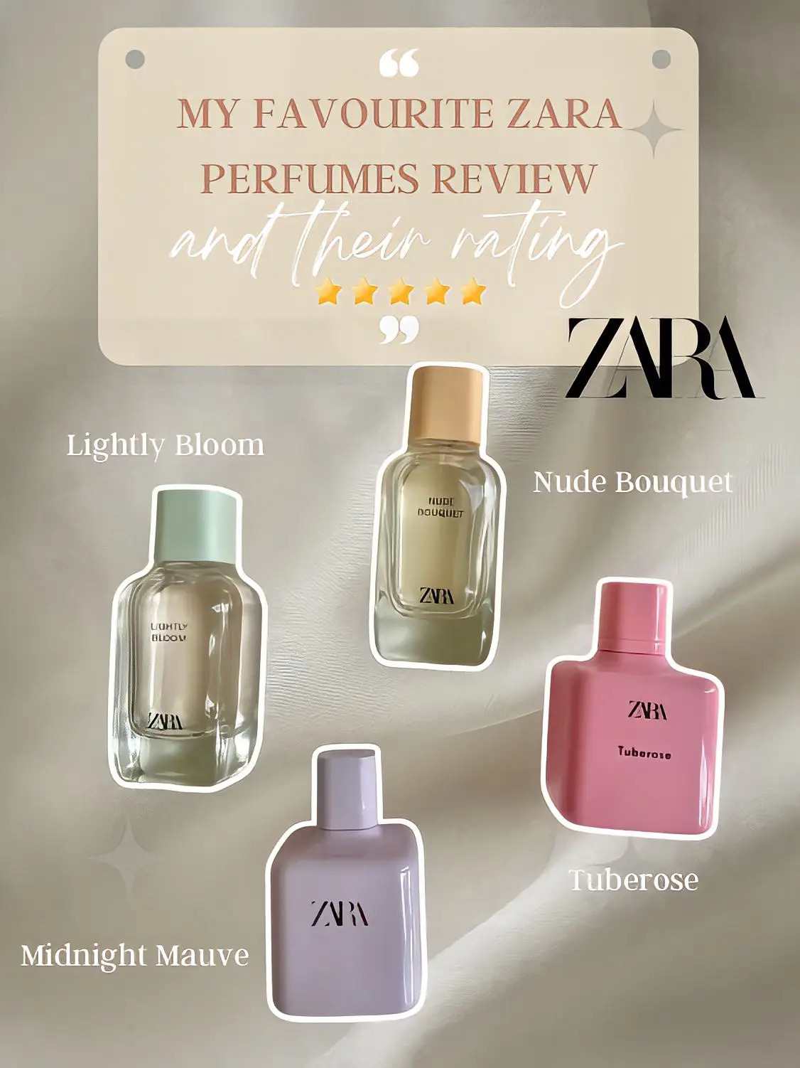 My fav Zara Perfumes review and their rating 🥀💐🌙🫧, Gallery posted by  EikaZulaikha 🤎