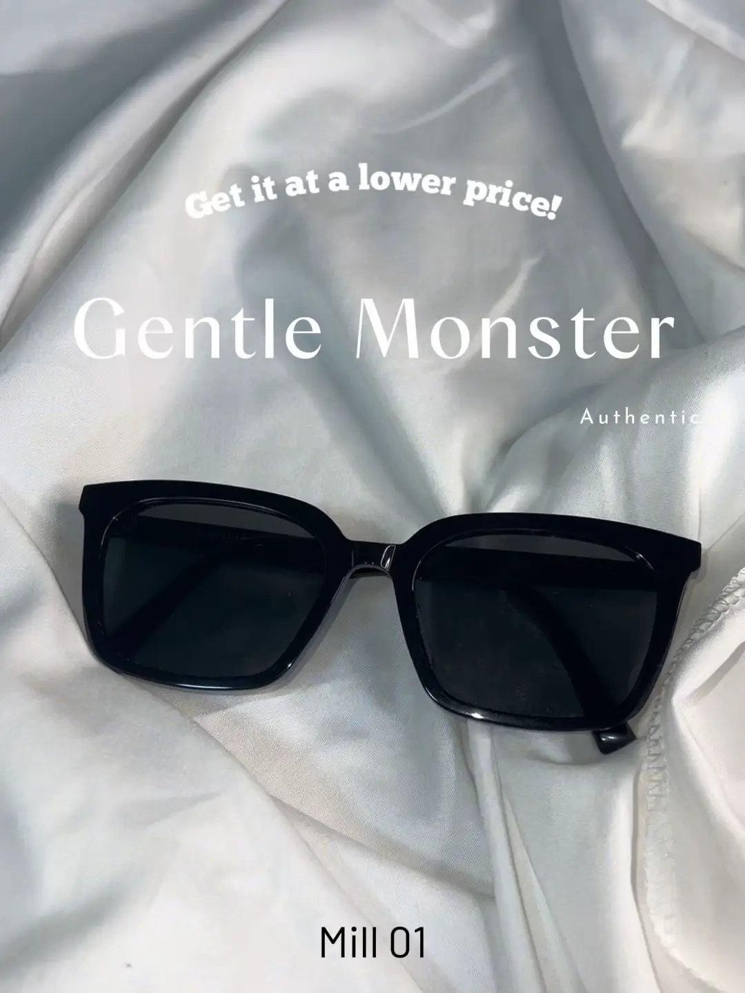  Authentic Gentle Monster Fashion Sunglasses for Women