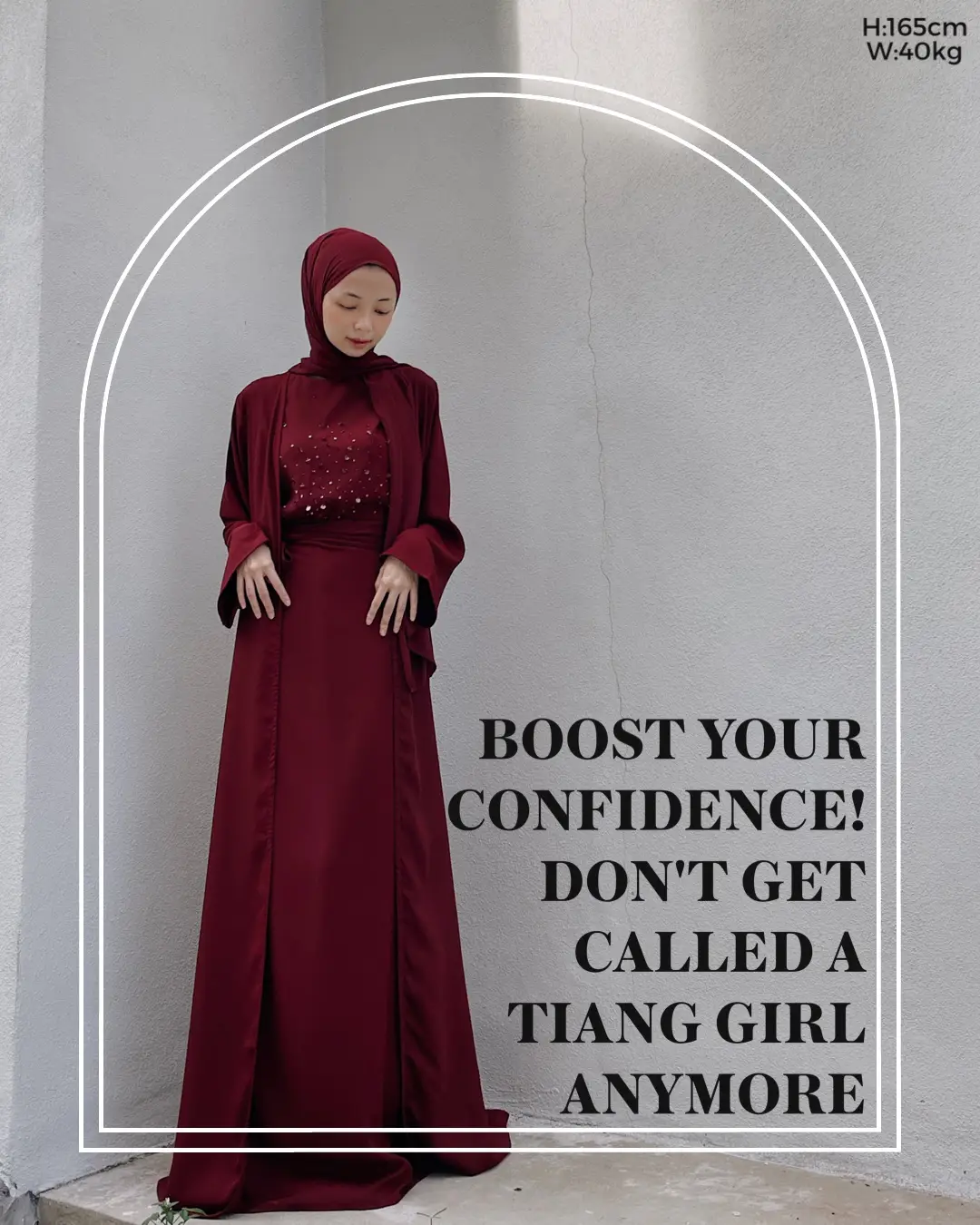 No More Skinny Girl Struggles, The Perfect Attire, Galeri disiarkan oleh  haninenize