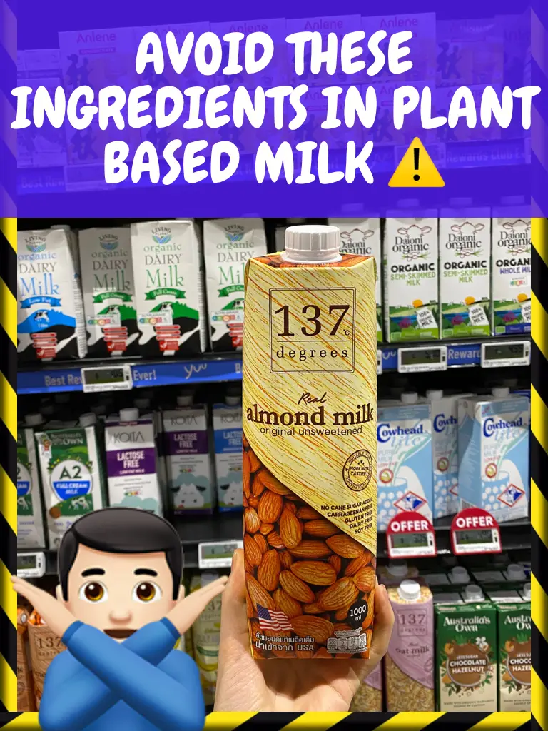 ❌What you must know about plant based milk's images(0)