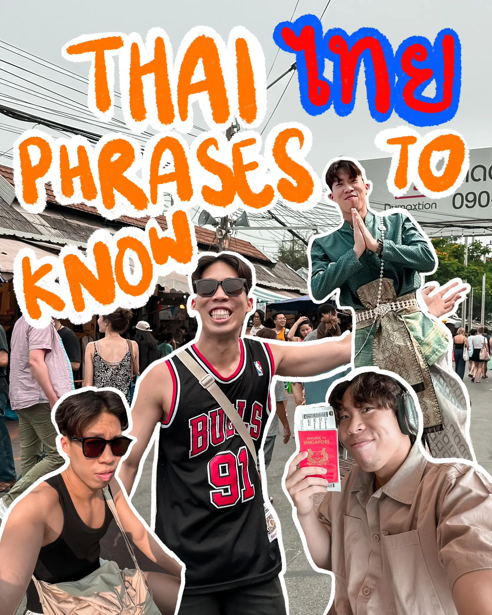 THAI PHRASES you have to know before coming to TH🇹🇭's images(0)