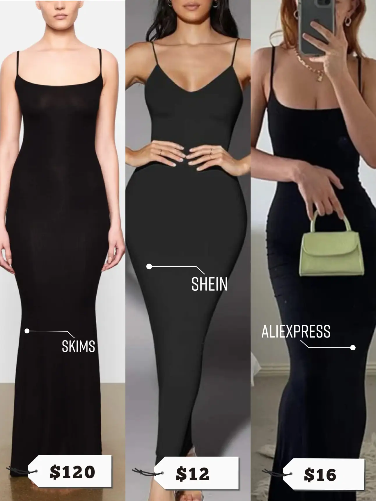 Buy SKIMS Tan Fits Everybody Maxi Dress - Bronze At 34% Off