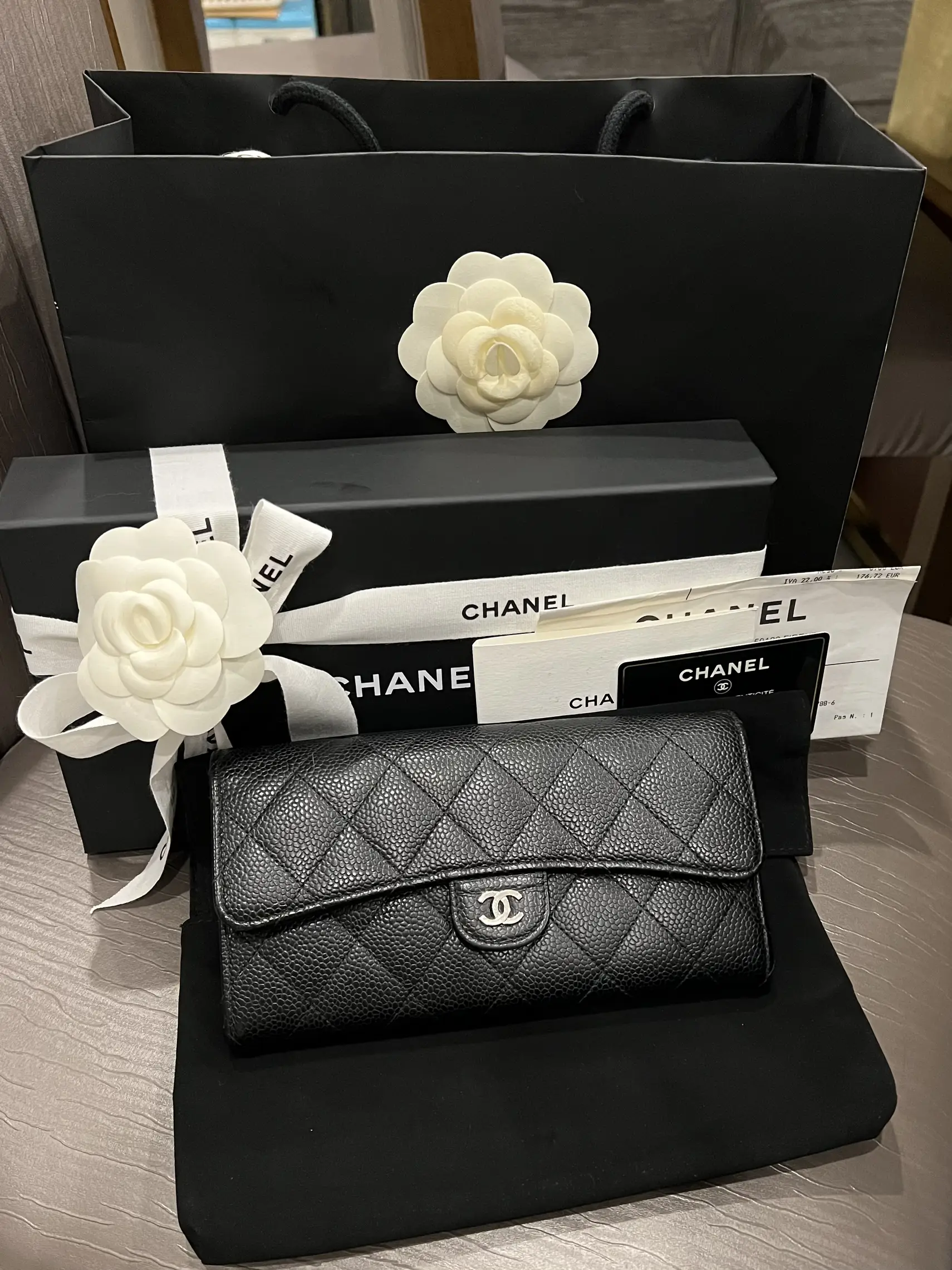 Chanel sarah wallet sale