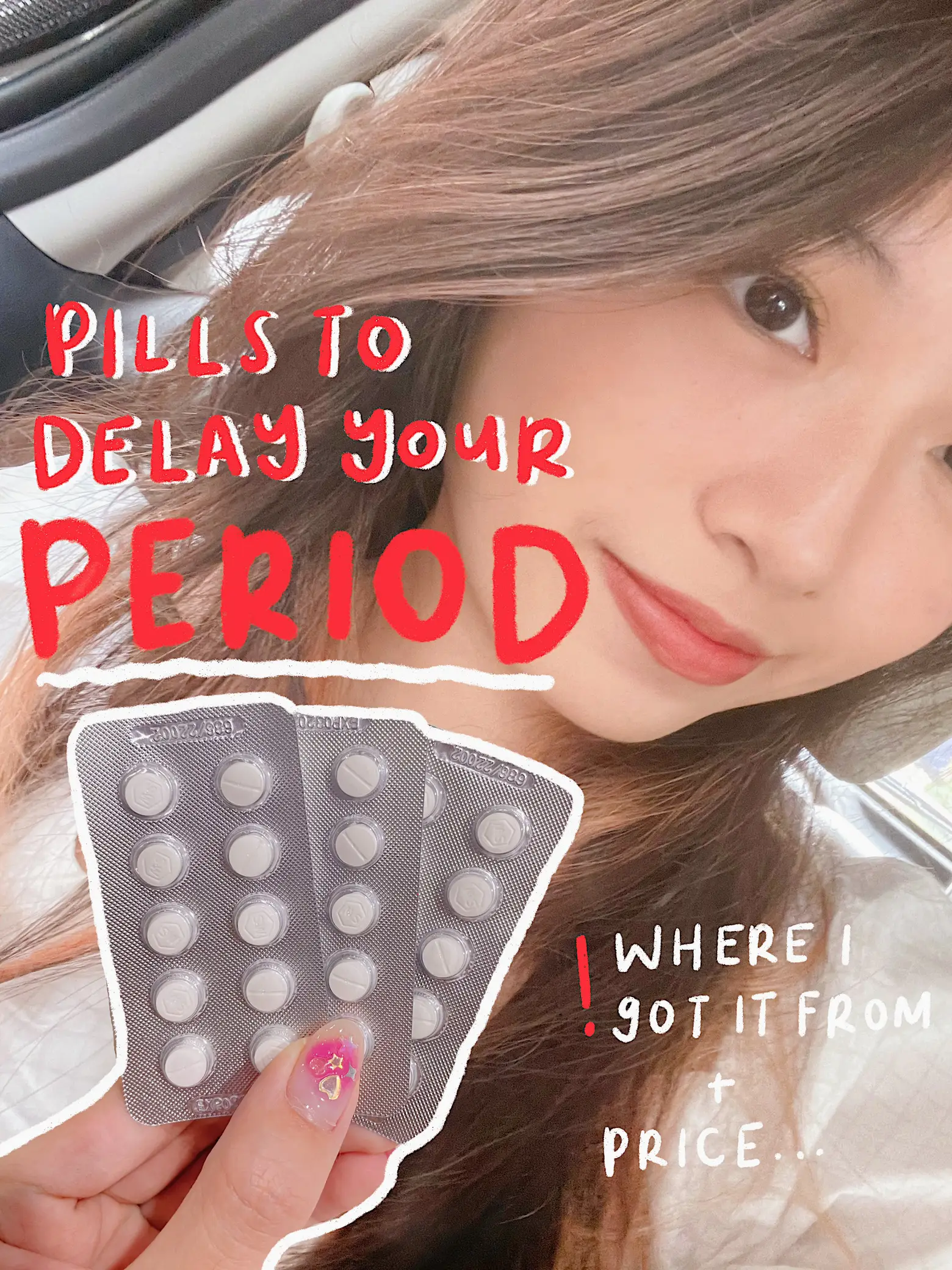 i got this pill to delay my period…?😳🩸🚫 's images