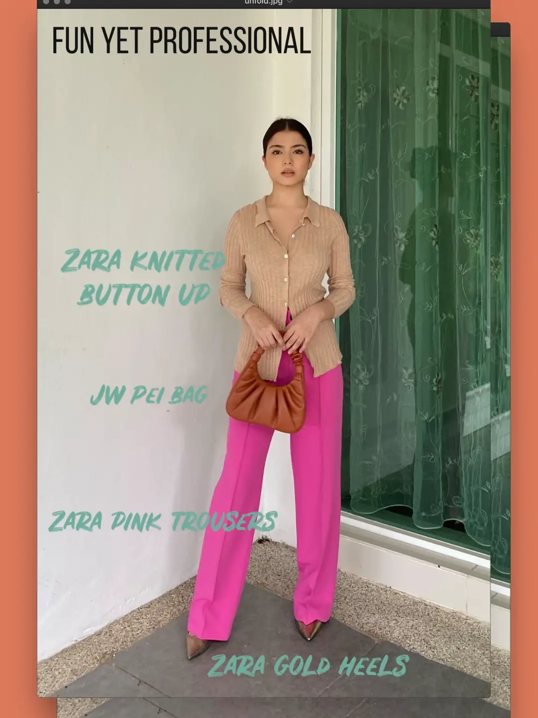 ZARA GOLD HEELS LOOKBOOK, Galeri disiarkan oleh Faznadia