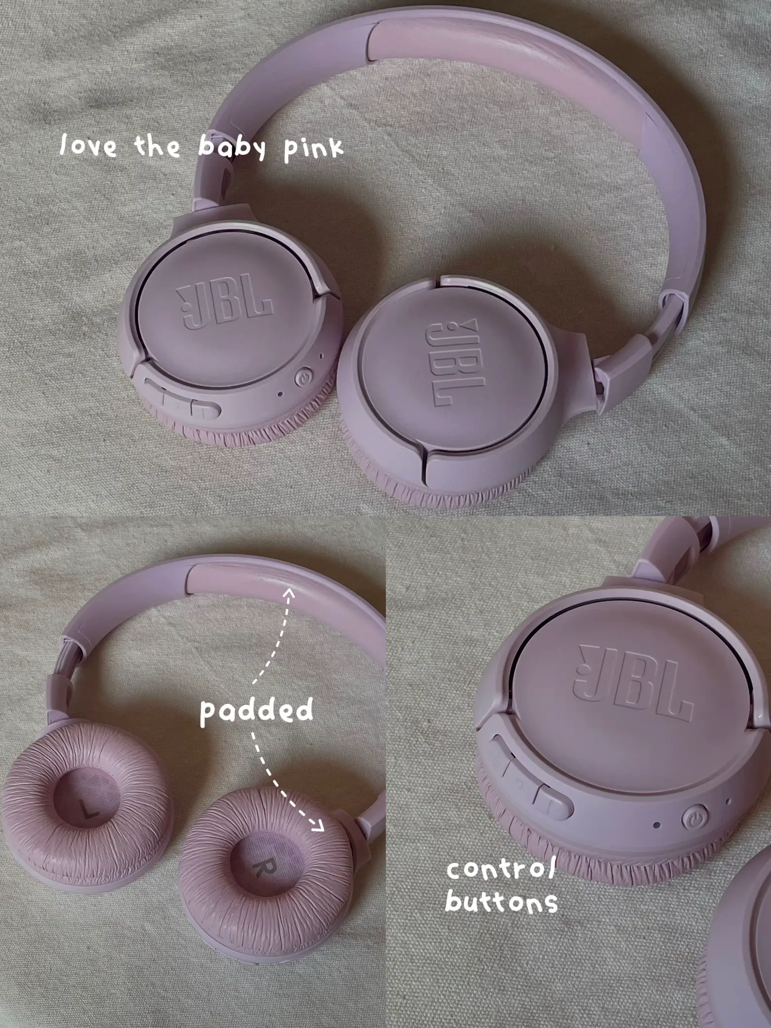 Baby best sale pink headphones