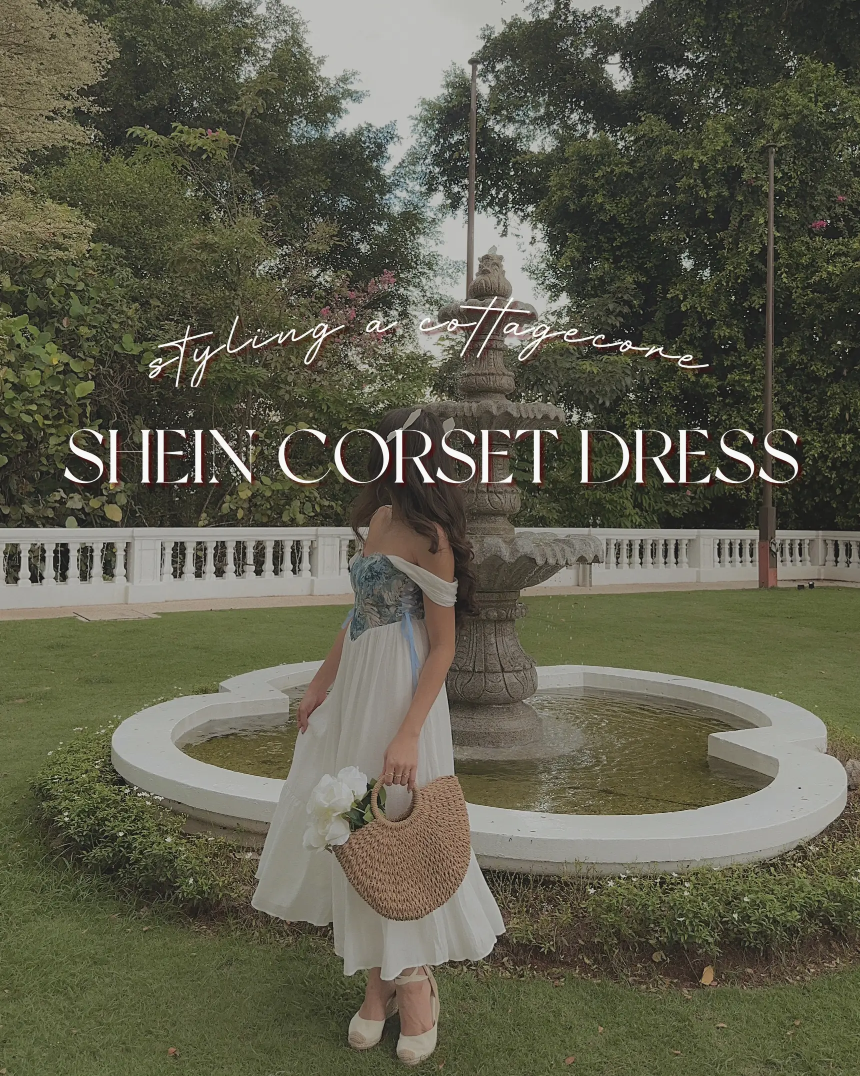 shein curve plus Floral cottage core dress 2xl 16
