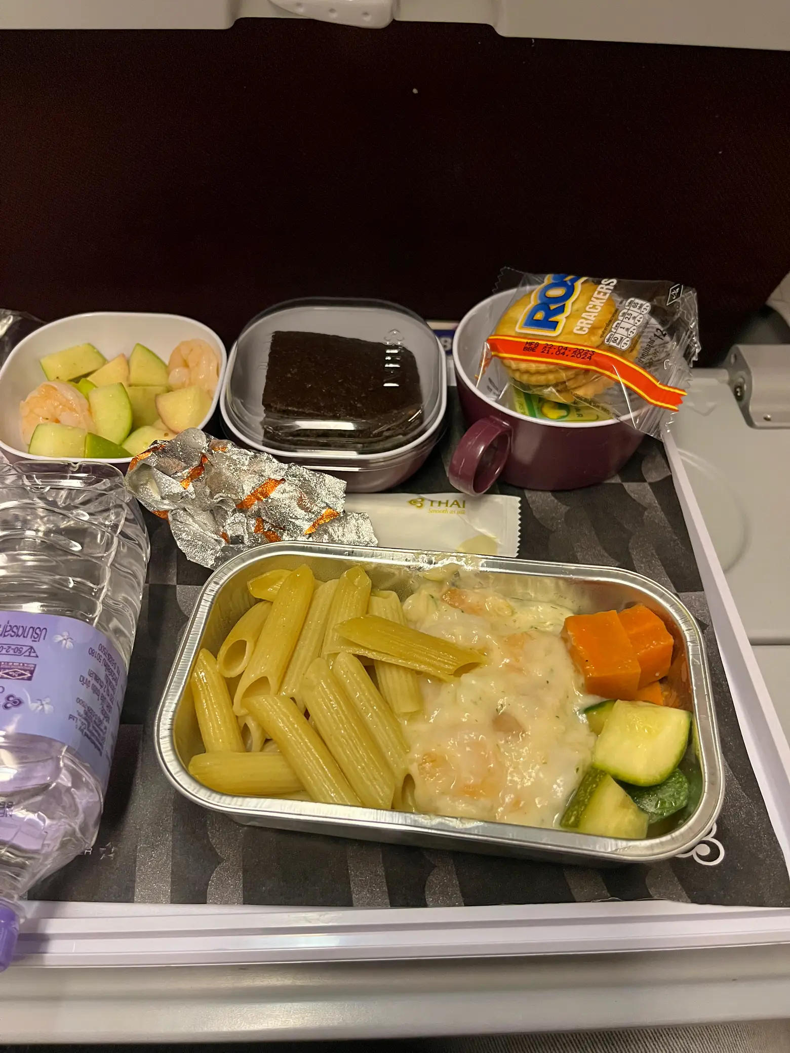 In-flight food review Thai Airways | Gallery posted by Cholladap | Lemon8