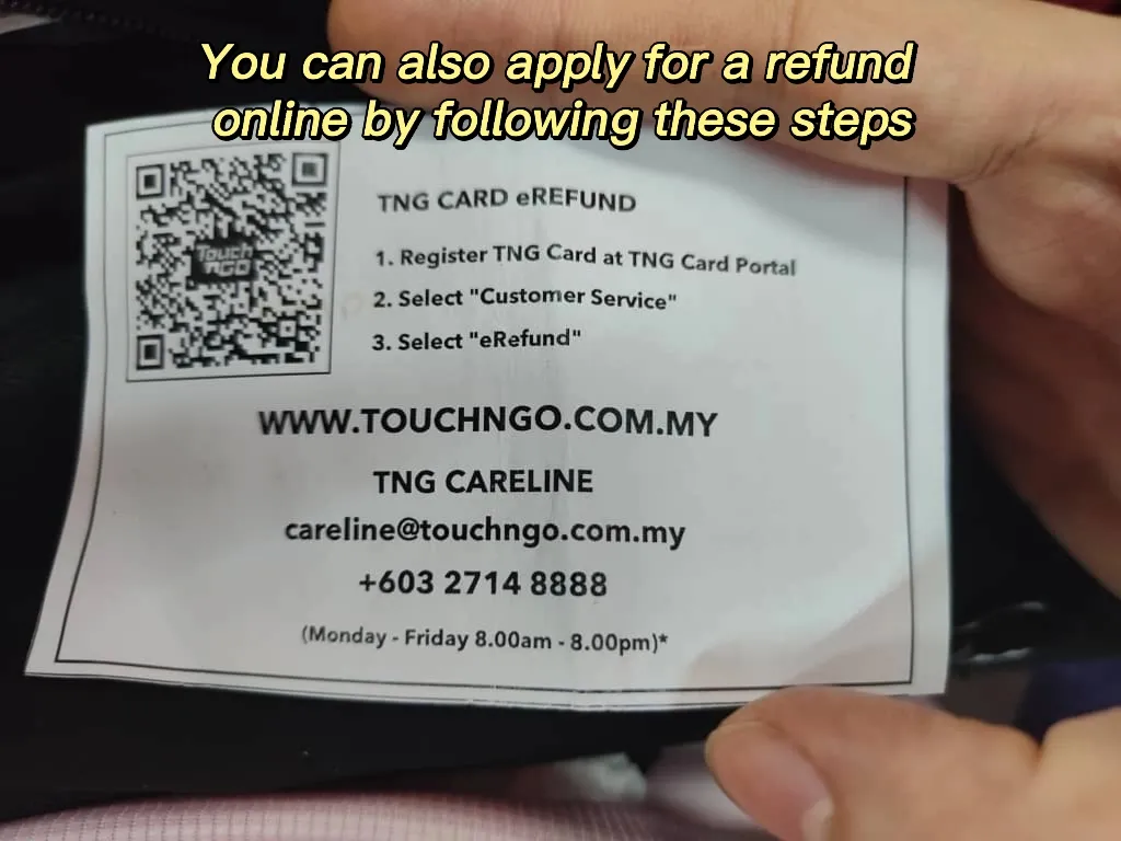 Got the new Touch 'n Go NFC Card? Here's how to request a refund