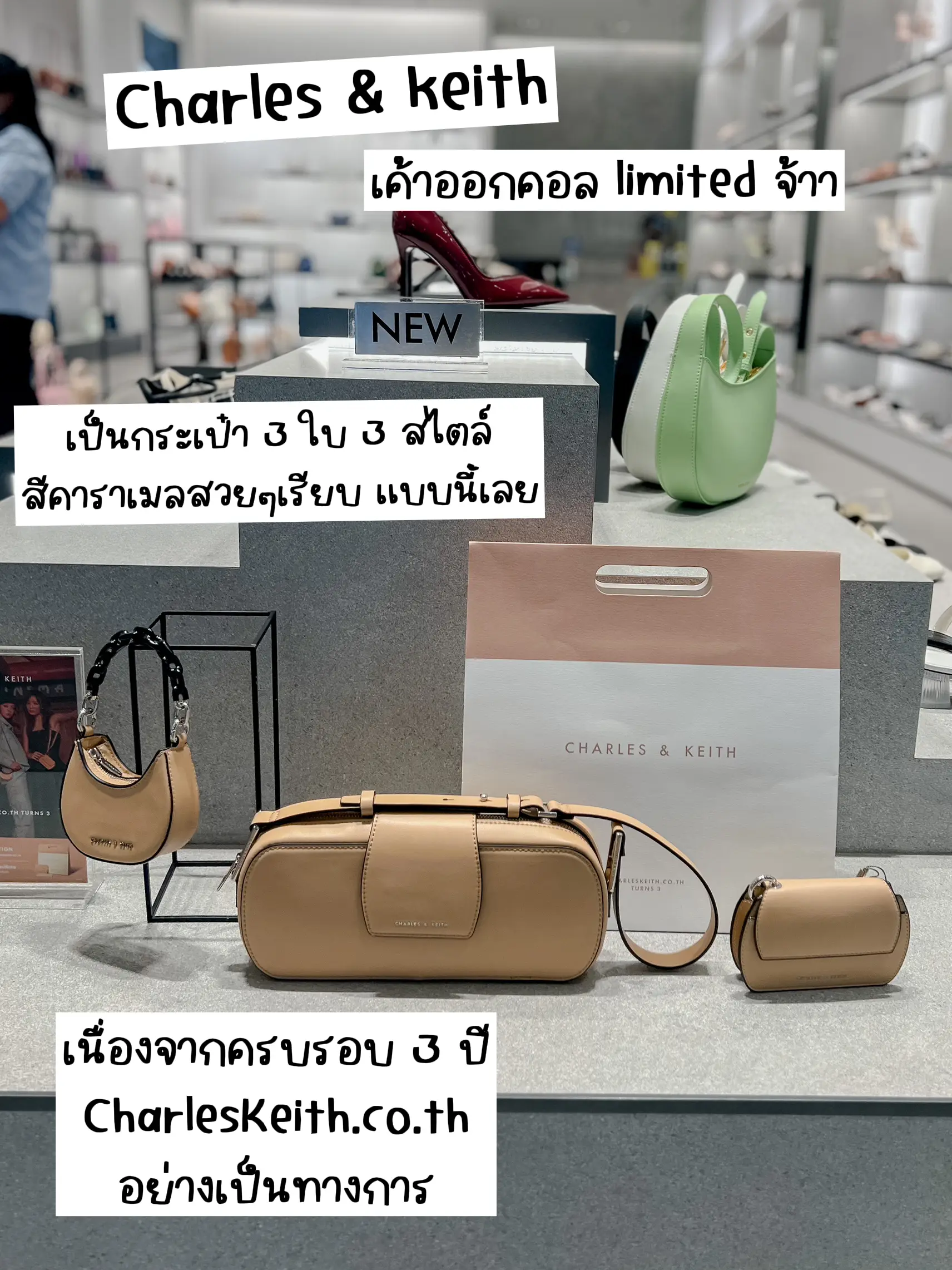 Charles and keith on sale limited edition bag