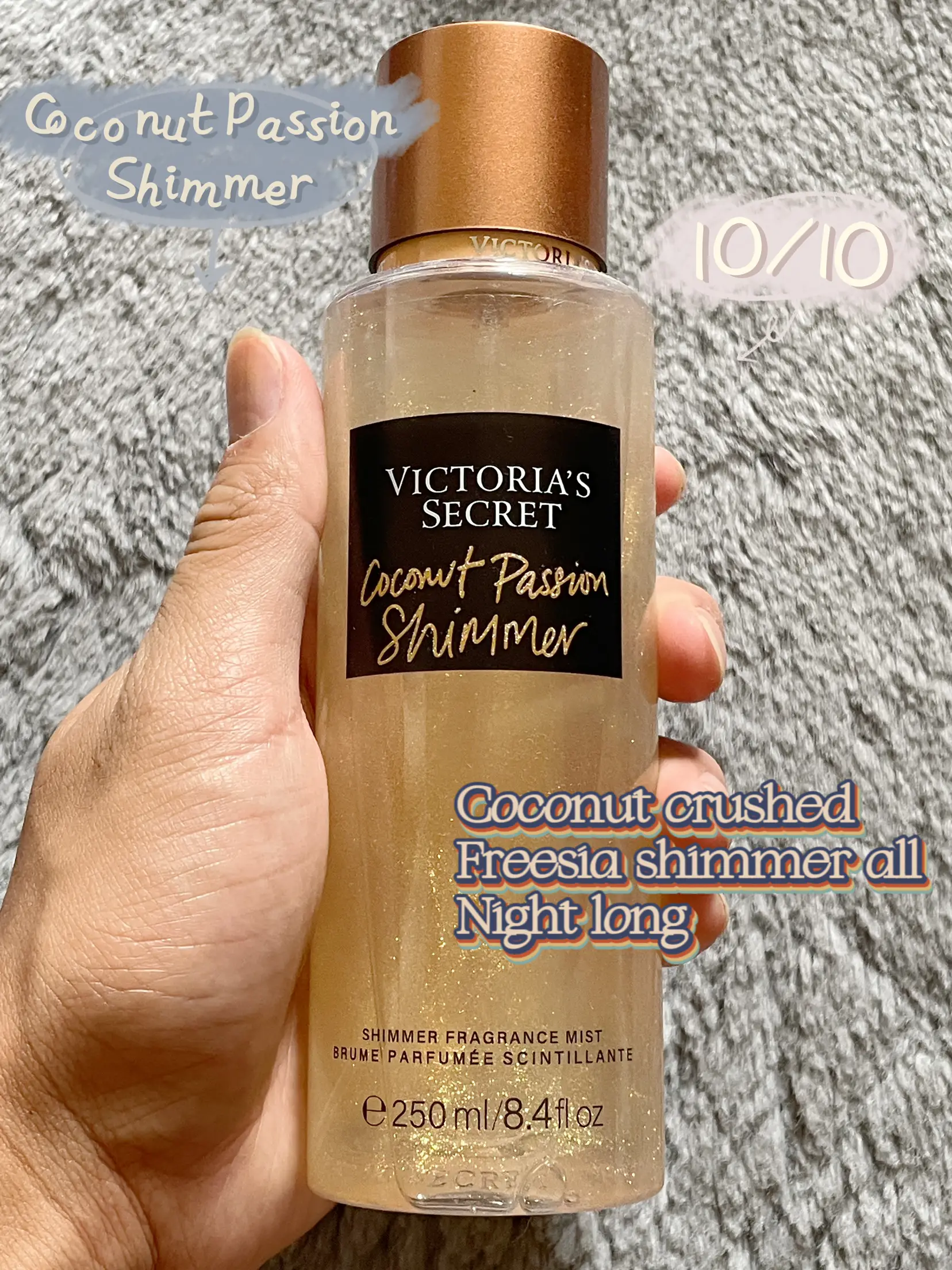 Coconut passion shimmer outlet victoria secret review