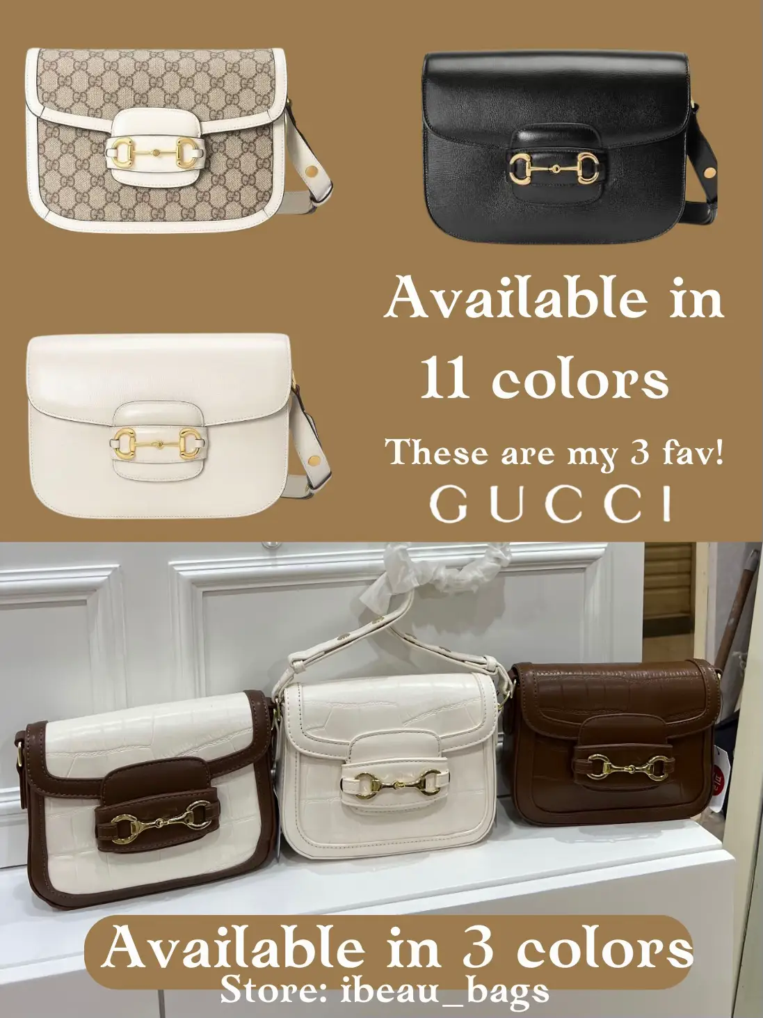 Gucci Horsebit 1955 Leather Shoulder Bag White - Fablle