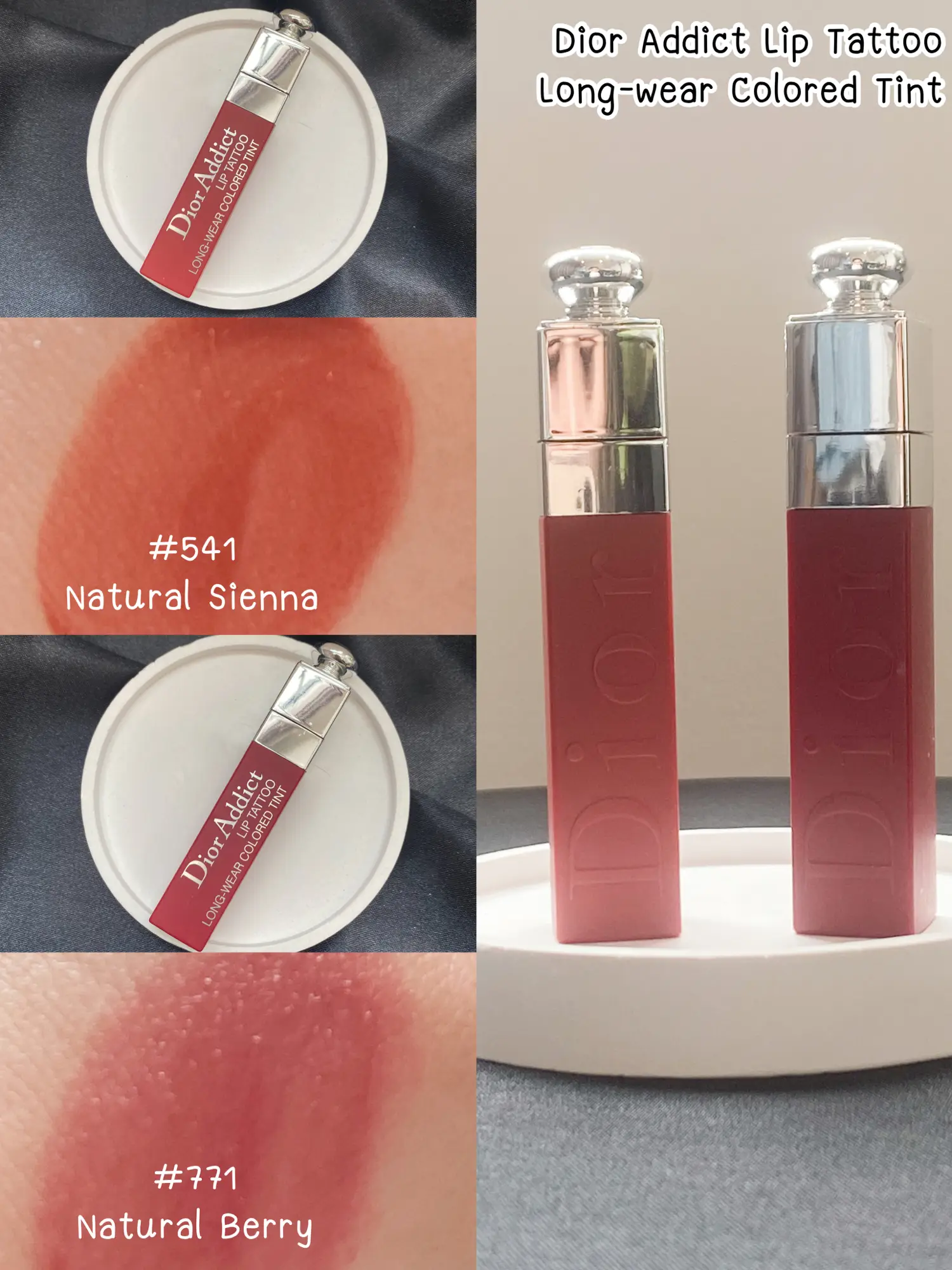 Dior lip outlet tattoo 541 sienna