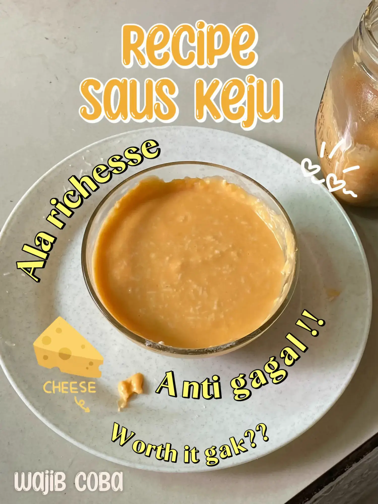 Saus Keju Ala Richeese