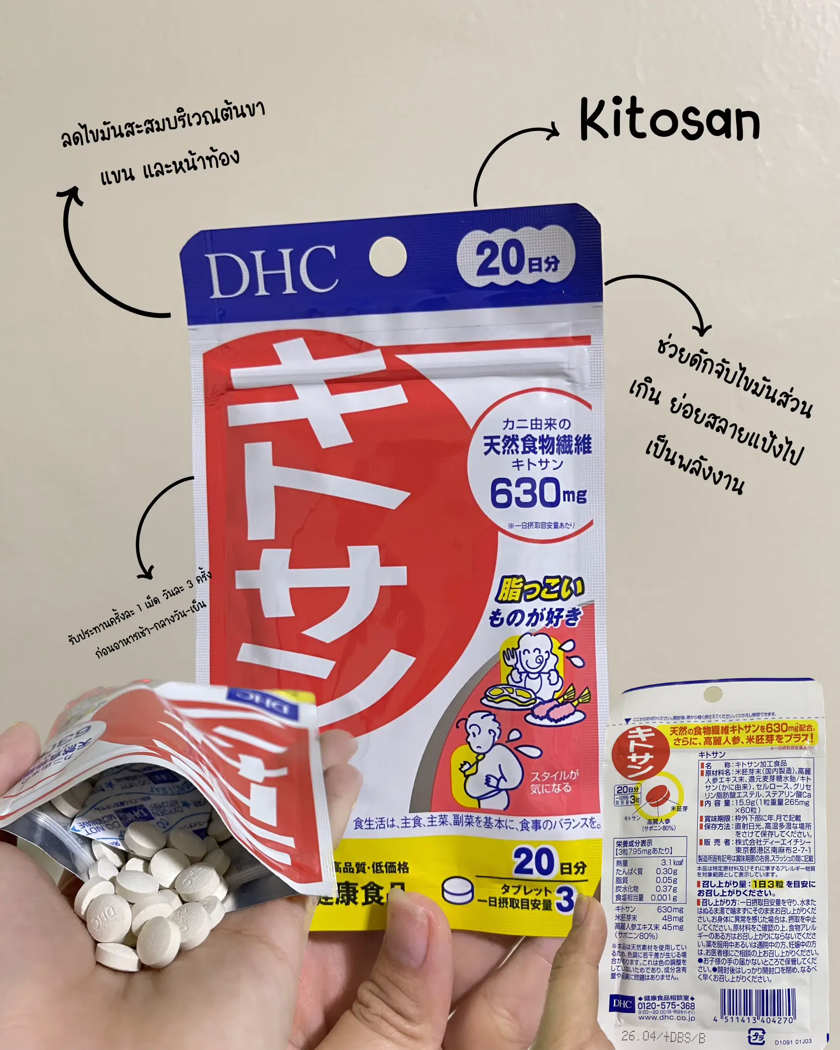 Famous DHC supplements from Japan Gallery posted by Ploy21D