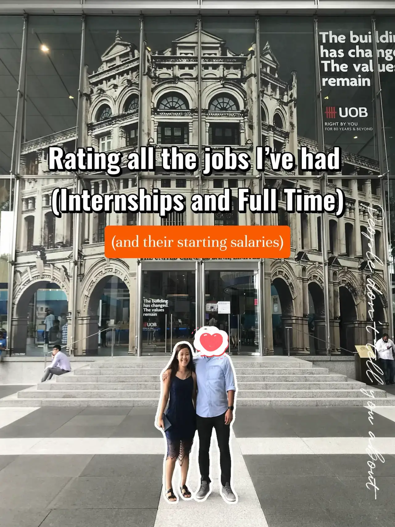 Rating all my jobs/ internships - salary reveal!'s images