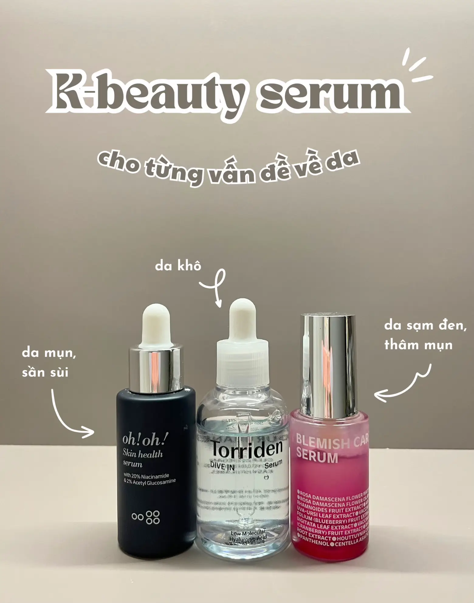 IV. Cách lựa chọn serum phù hợp cho từng loại da