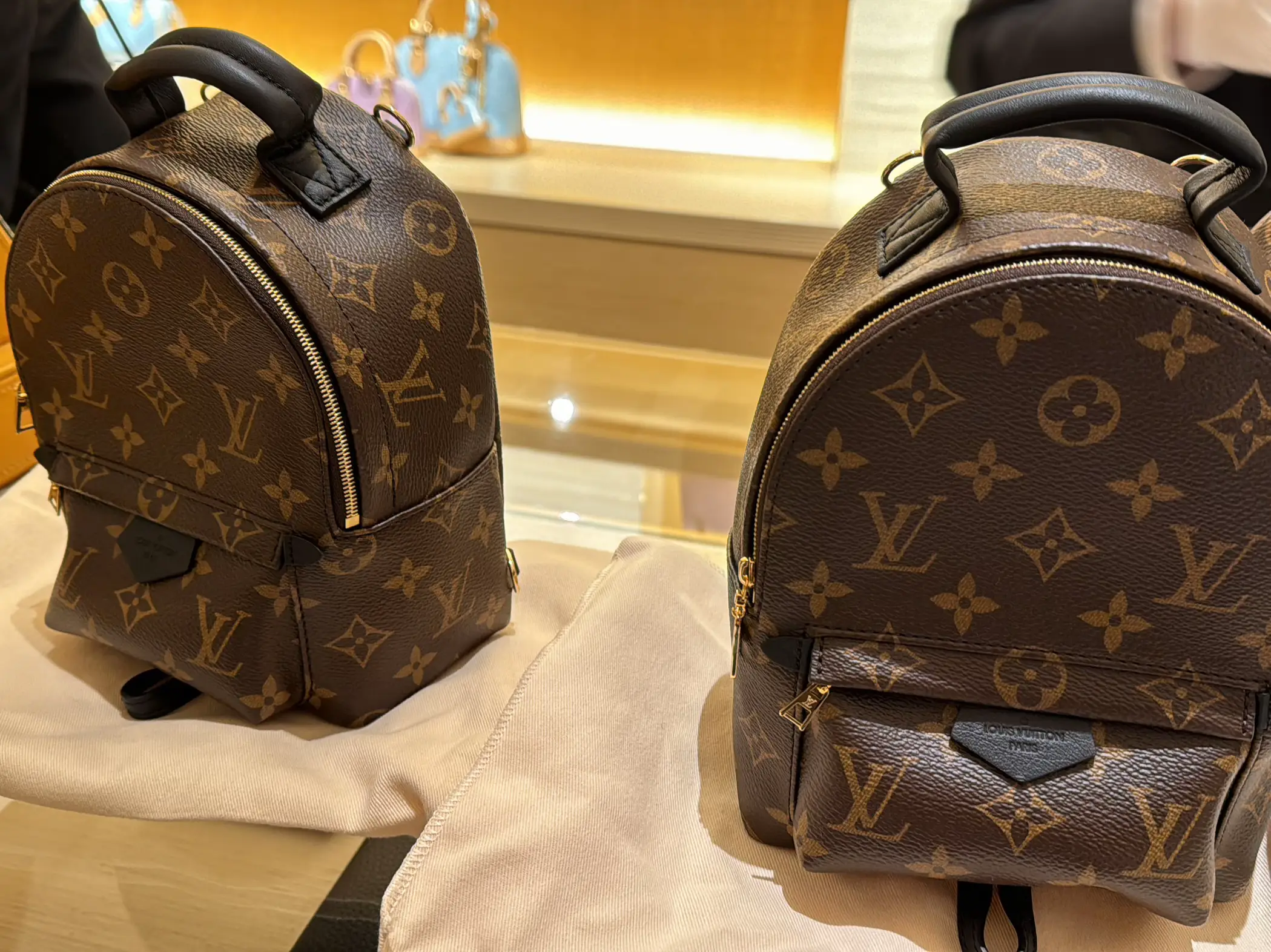 Lv palm springs hotsell backpack mini singapore price