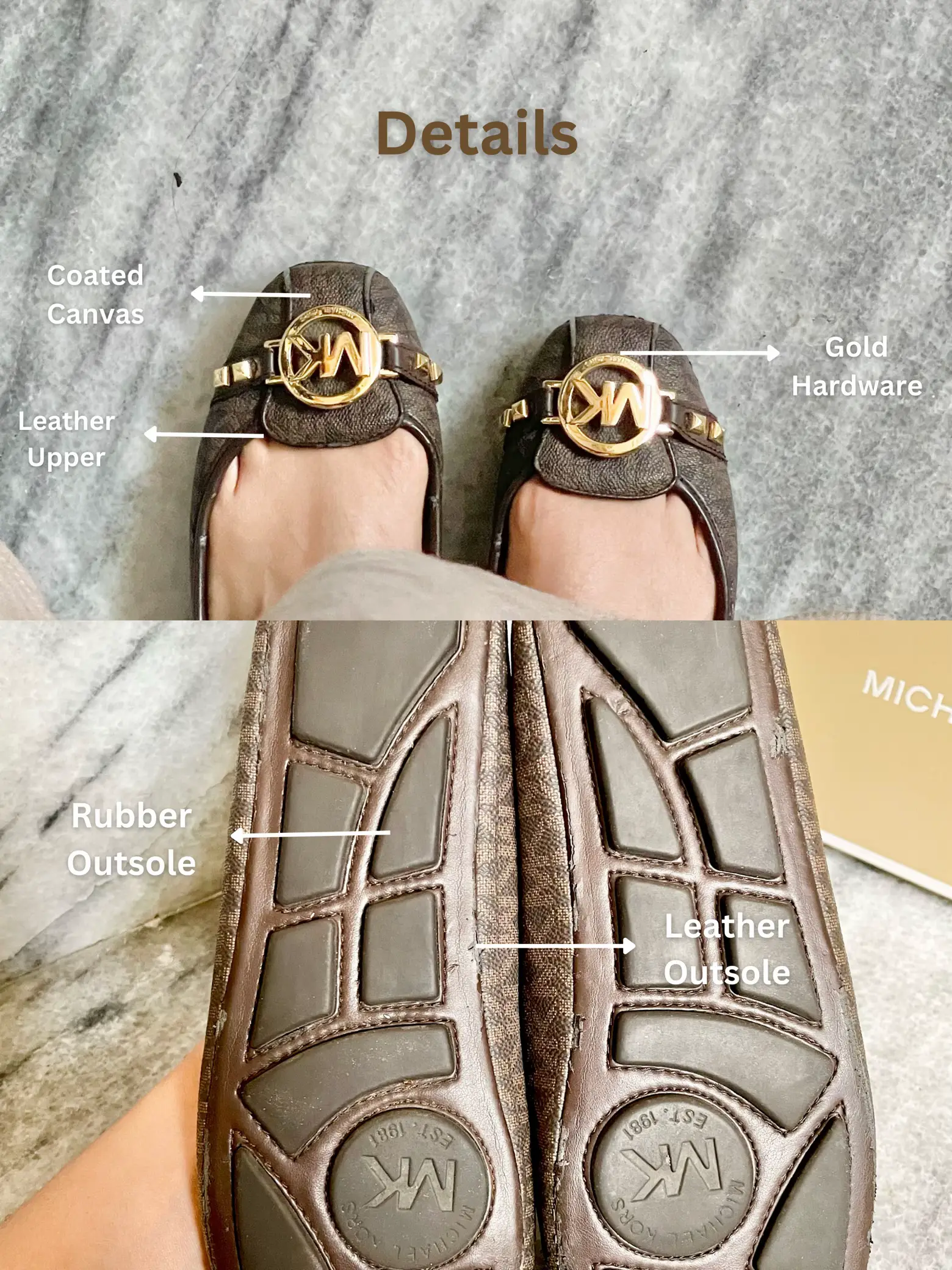 Harga flat best sale shoes michael kors