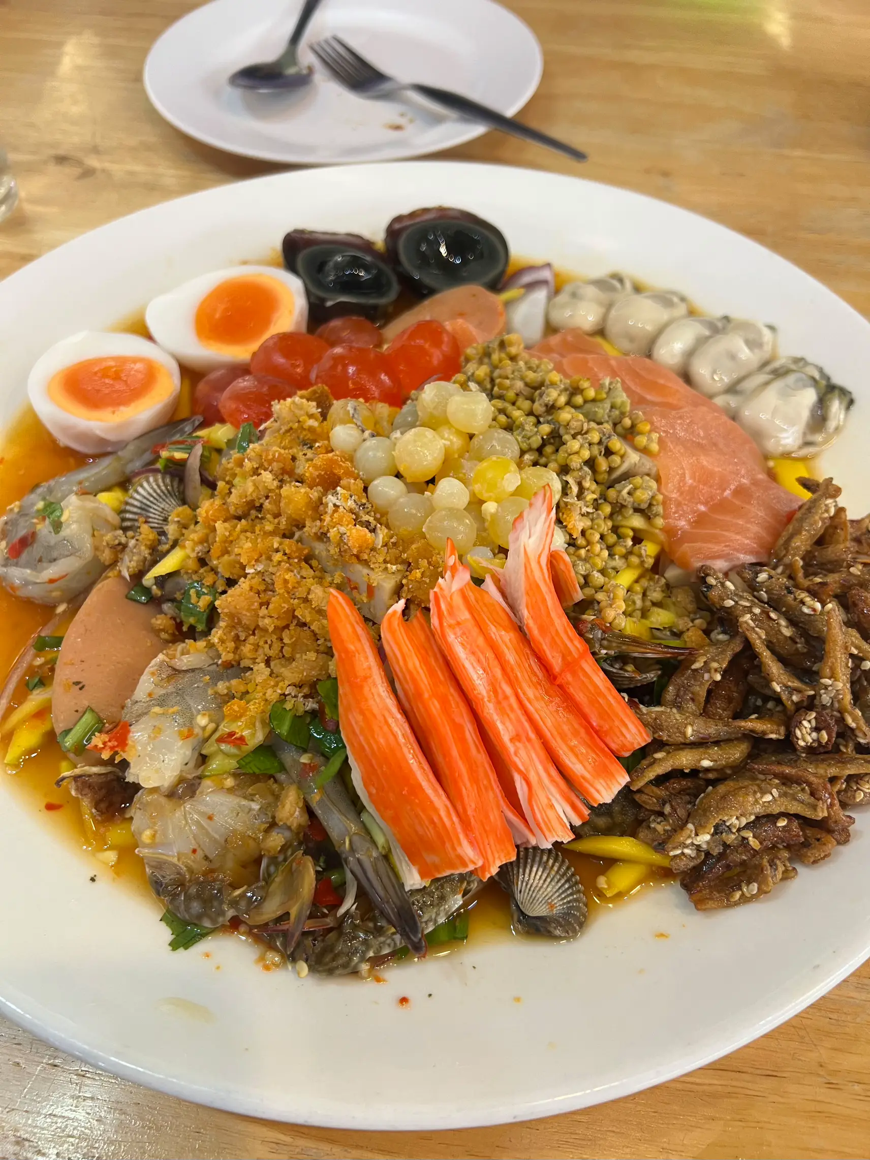 ยำทะเลรวมบางแสน 399 จานใหญ่3คนอยู่ท้อง!! | แกลเลอรีที่โพสต์โดย izep ...