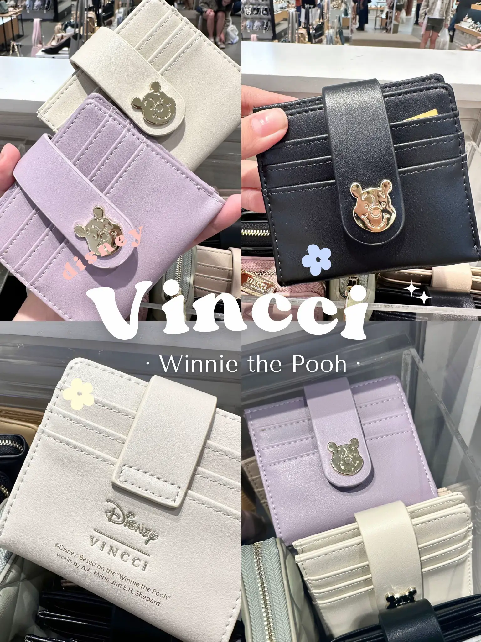 Vincci Winnie the Pooh cardholder Super cute