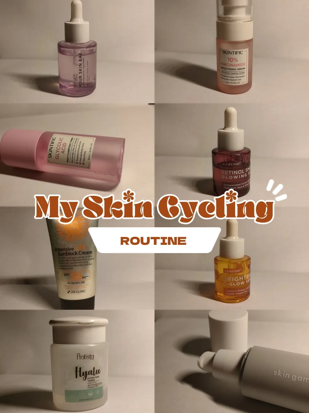 My Skin Cycling Routine‼️🪞🪷💌 | Galeri Diposting Oleh Nana🎀 | Lemon8