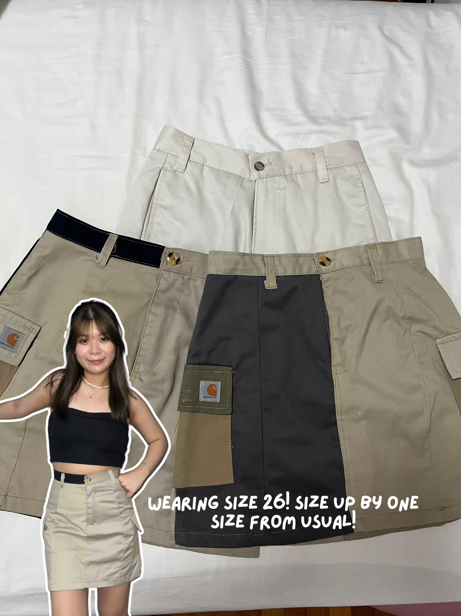 SAVE THIS! $6 CARHARTT REWORKED SKIRT 🇹🇭, Gallery posted by vanessa ˚ʚ♡ɞ
