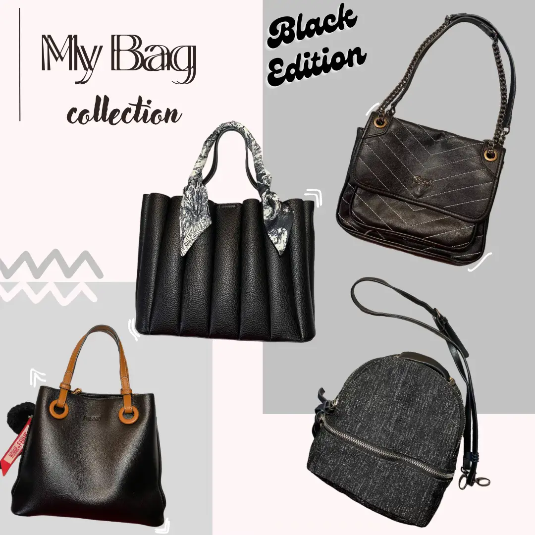 My Bag Collection Edisi Warna Hitam | Celline jessicaが投稿した