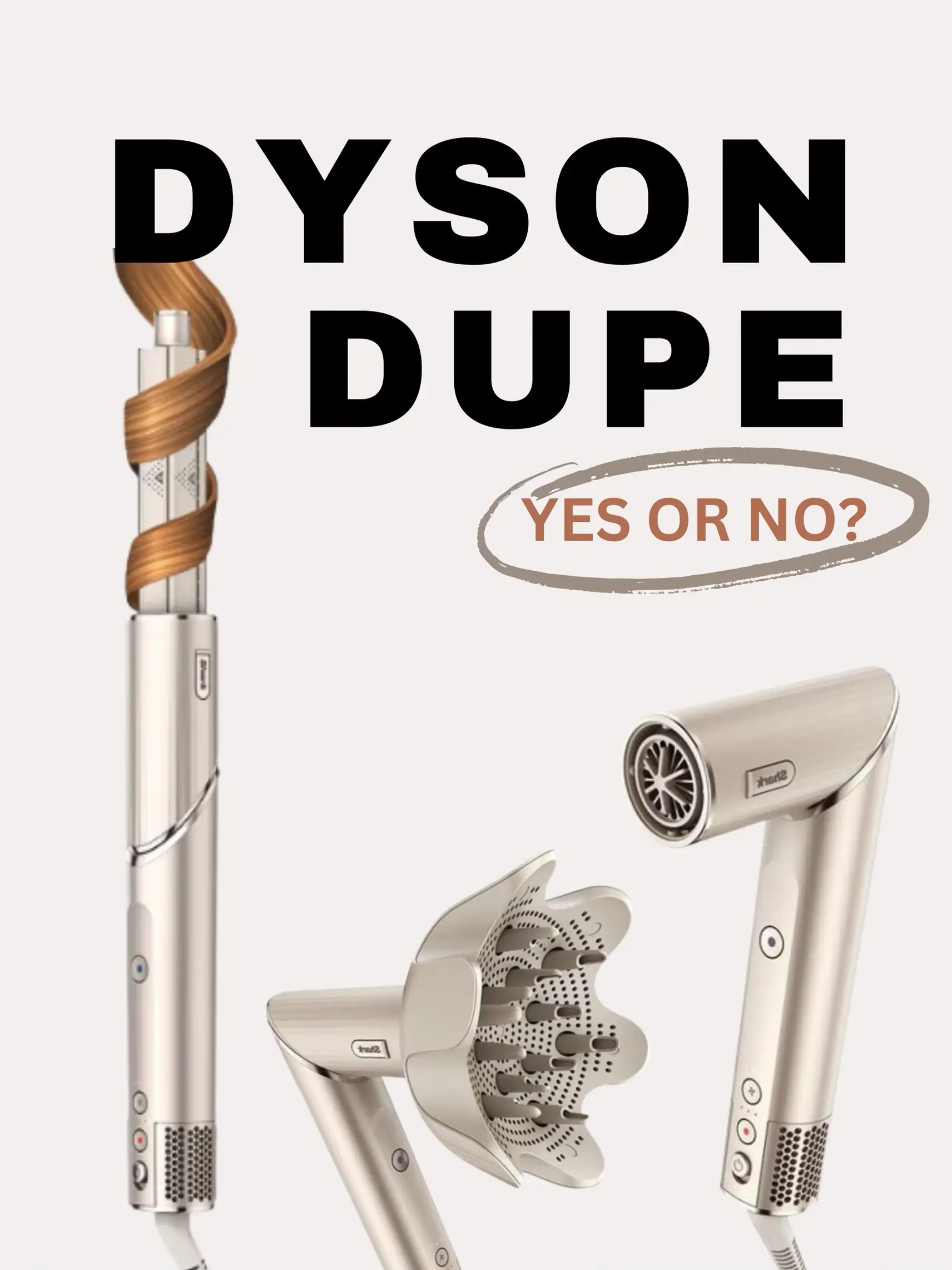 DYSON AIRWRAP DUPE‼️ (Yes or No?)'s images(0)