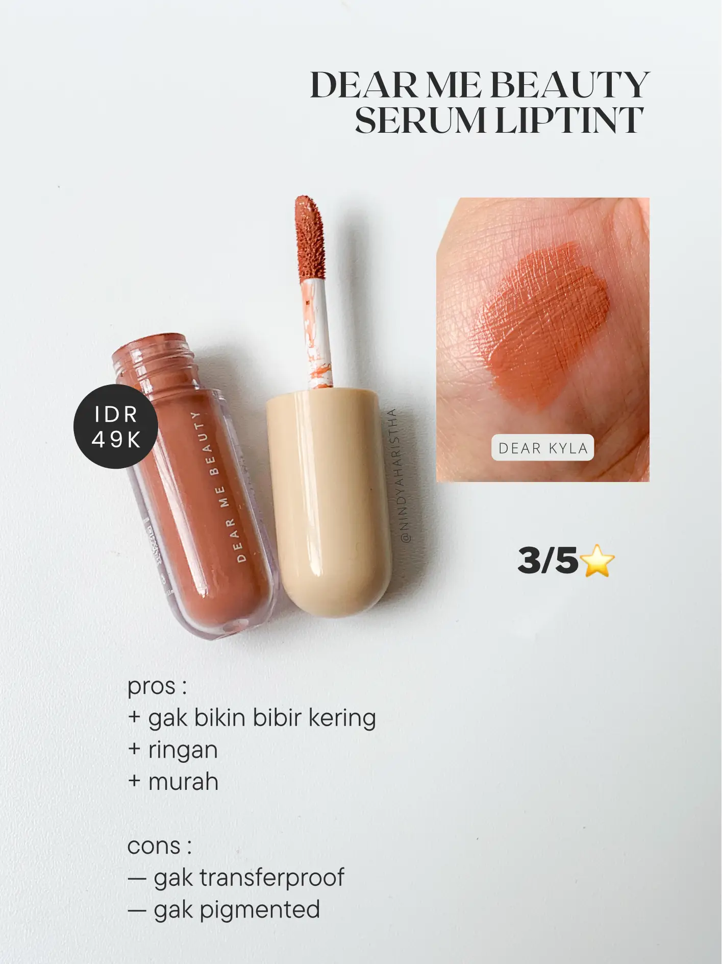 Nude Lippies untuk Base Ombre! (Swatch) | Galeri diposting oleh nindy |  Lemon8