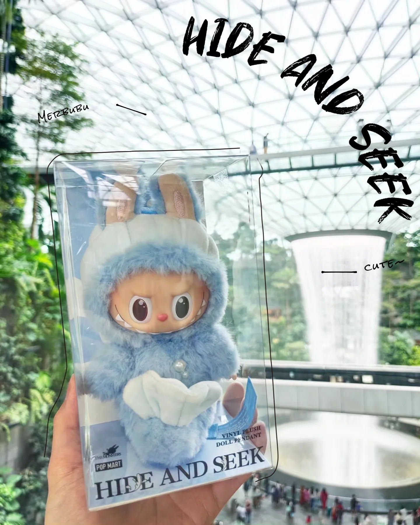 ぬいぐるみ POPMART HIDE AND SEEK LABUBU2 POPMART HIDE AND SEEK LABUBU2