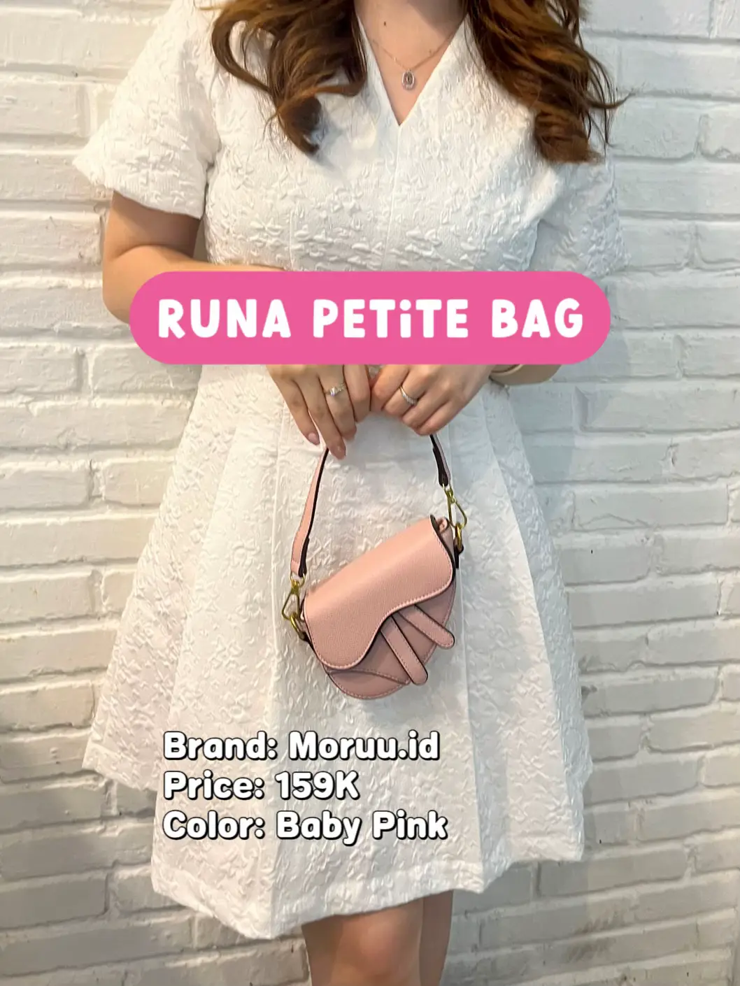 DIOR MINI SADDLE BAG DUPE!! Versi Shopee🤭, Gallery posted by Gabrielle  Wangs