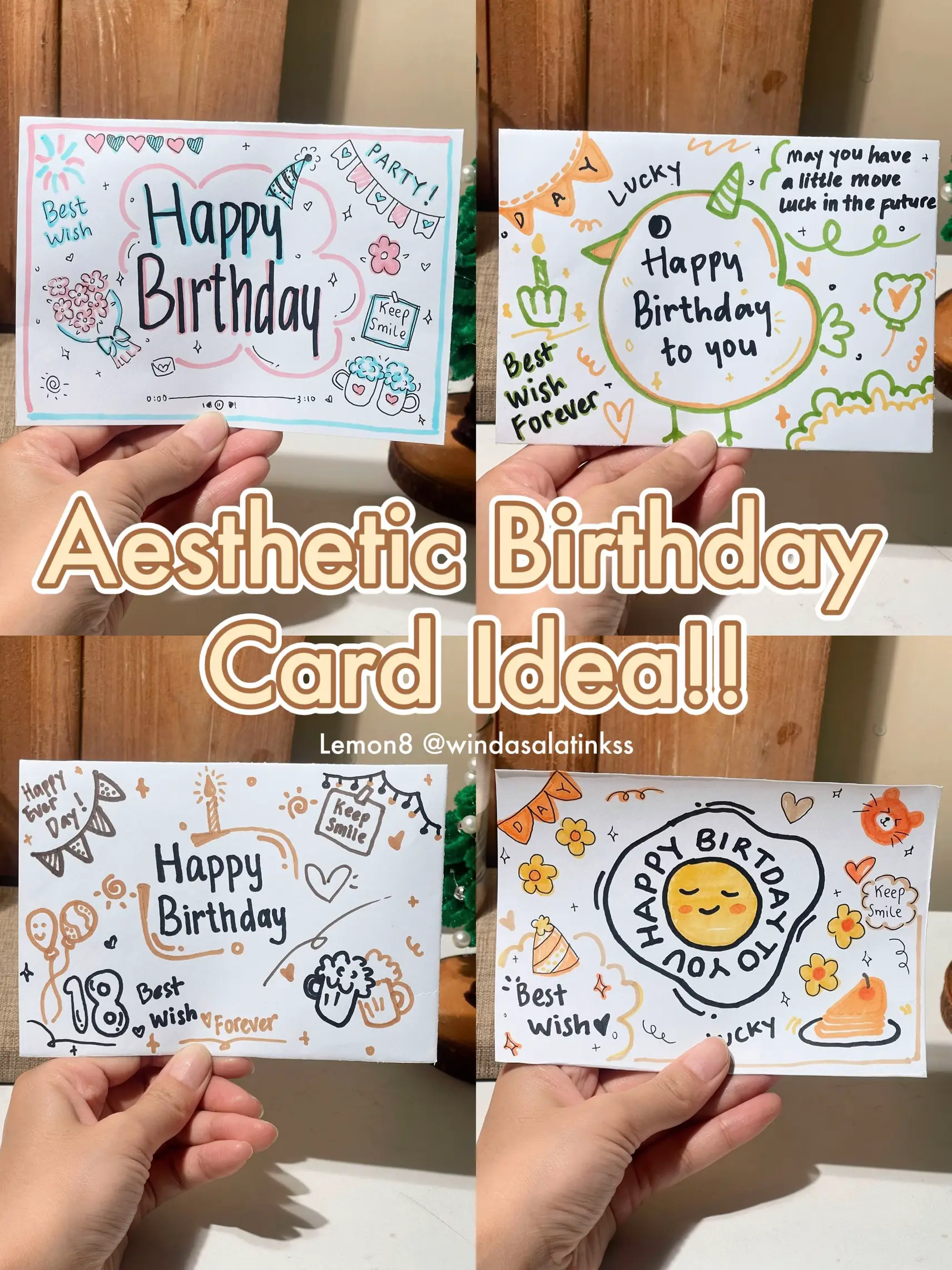 Cute Mini Card for Best Friend😍, Easy DIY Greeting card