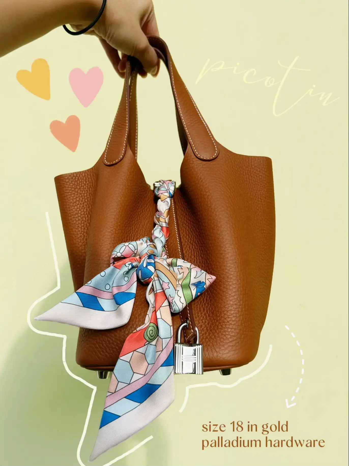 hermes picotin size 18