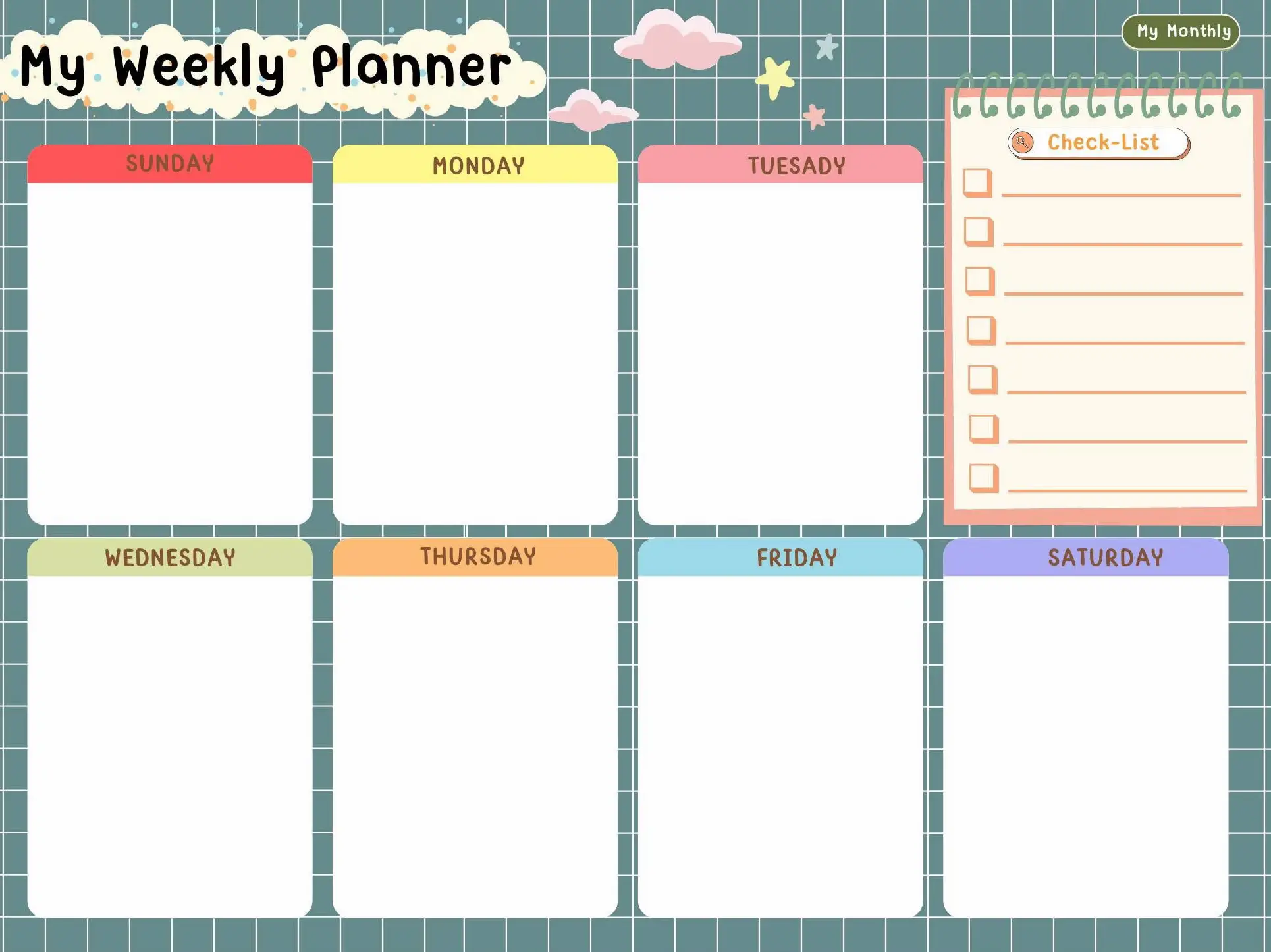 Planner 2025 แจกฟรี😍 | แกลเลอรีที่โพสต์โดย KruJane.S | Lemon8