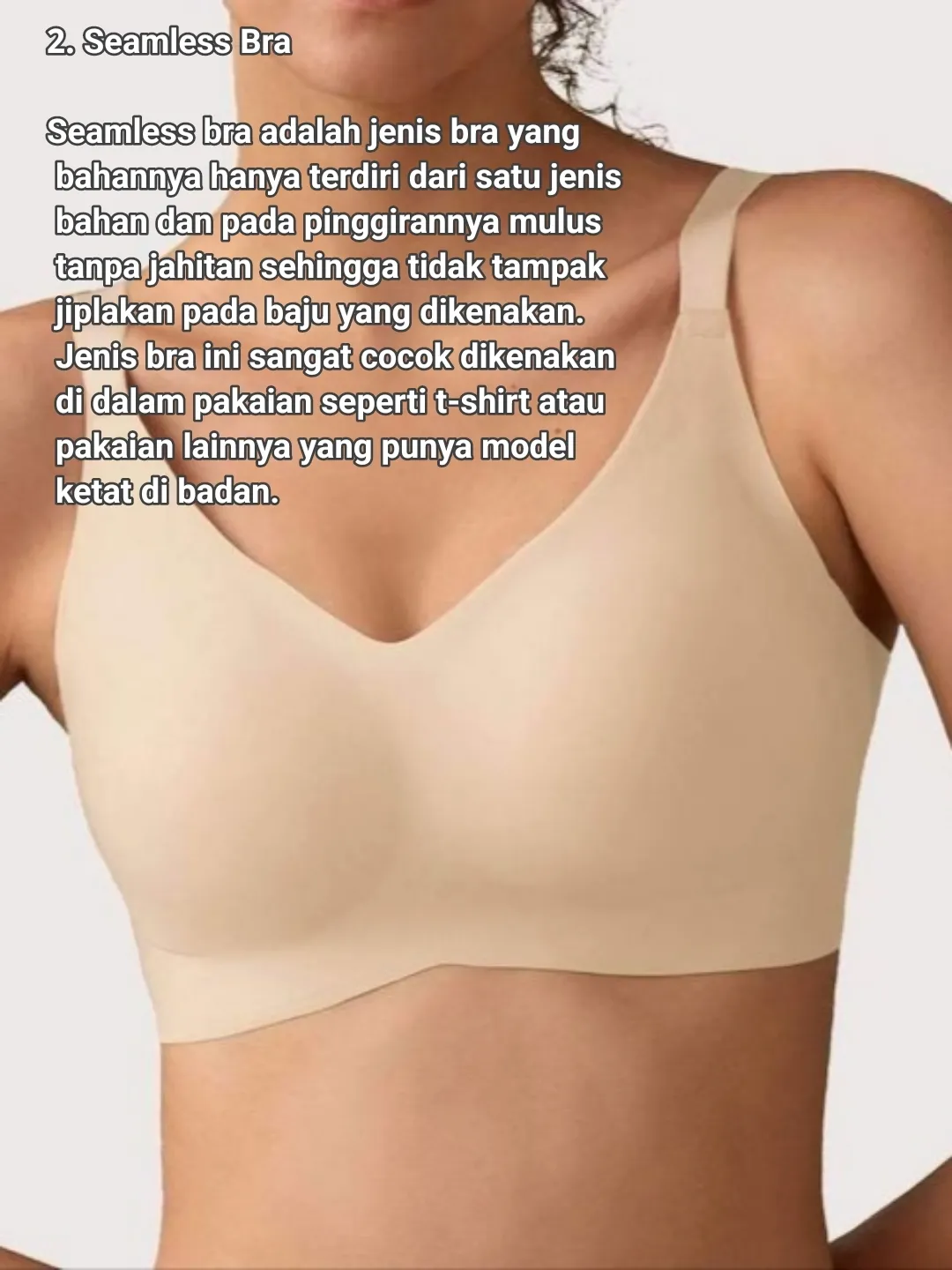 Wacoal Indonesia - 6 bra models you must have, Ladies.⁣ ⁣ Setiap bra  mempunyai fungsinya masing-masing. Tapi, baiknya semua model bra ini wajib  ada di dalam lemari kamu:⁣⁣⁣ 1. T-Shirt Bra: model