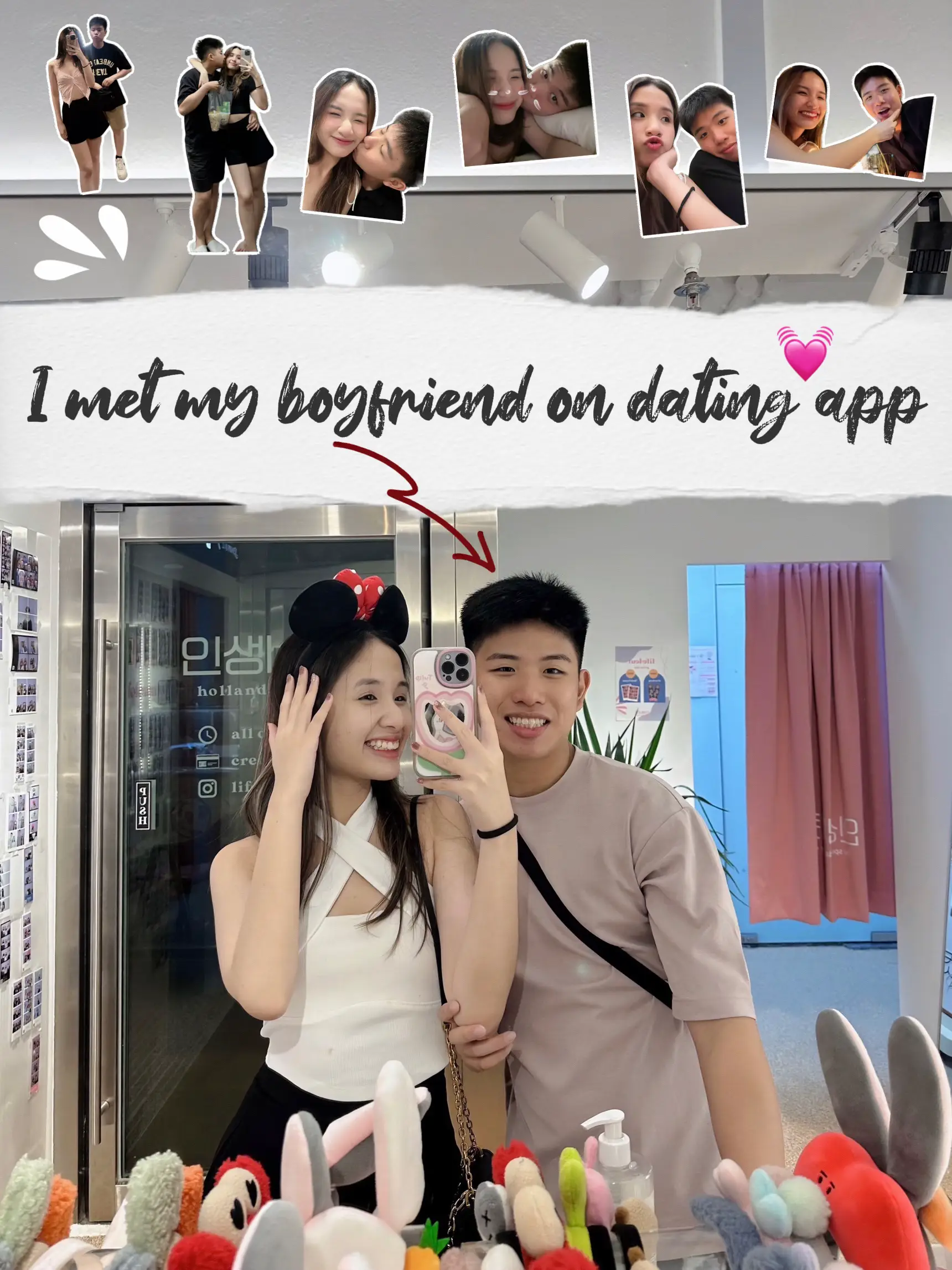 Our Love Story From Tinder 👩🏻‍❤️‍👨🏻 how was it ?? 🫣's images(0)