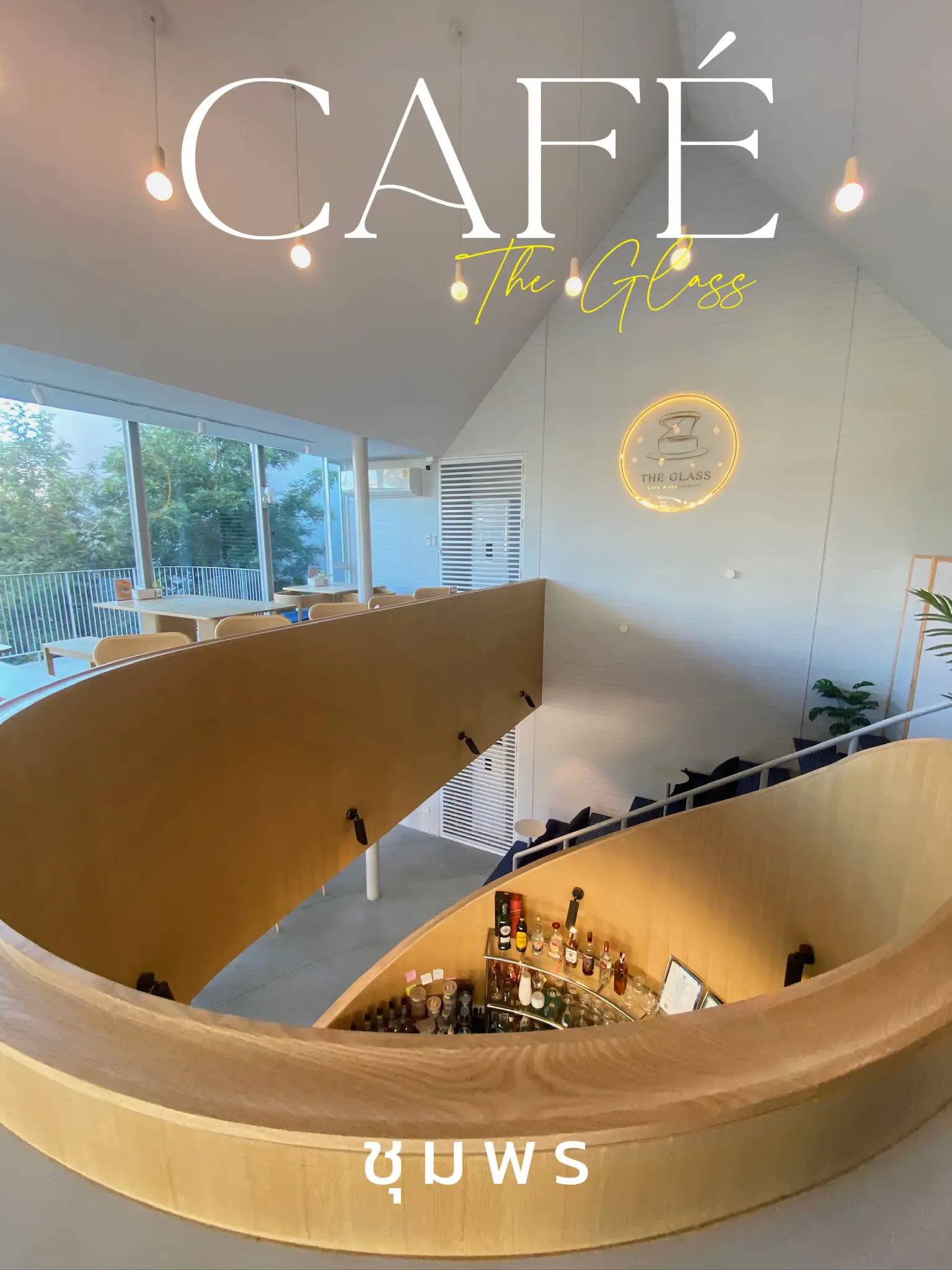 The Glass Cafe & Restaurant คาเฟ่เปิดใหม่ใจกลางชุมพร แกลเลอรีที่โพสต์