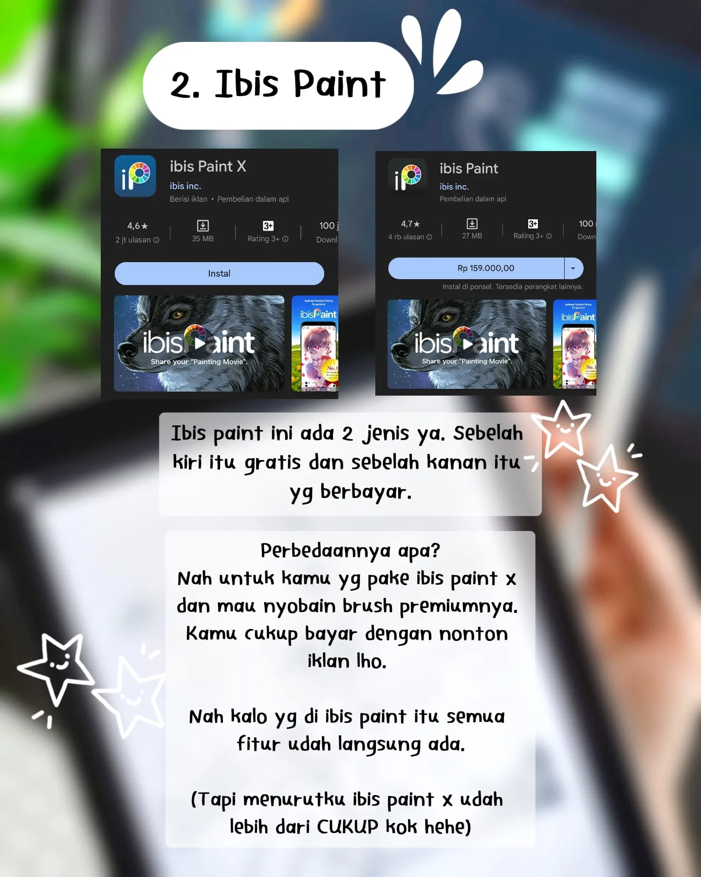 3 aplikasi GRATIS untuk menggambar di HP ! | แกลเลอรีที่โพสต์โดย