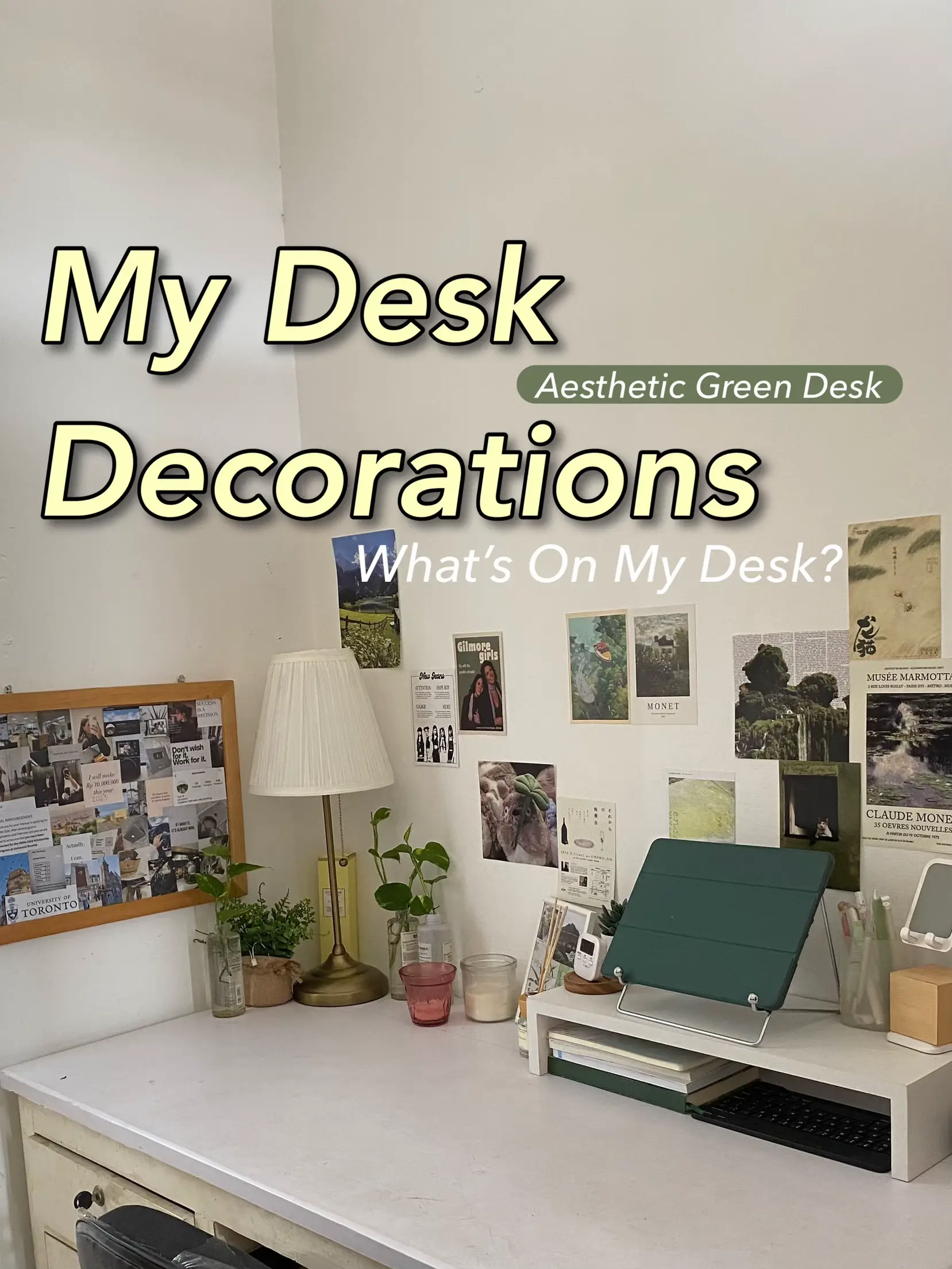 My Aesthetic Desk Decorations????✨ Apa Aja Barangnya? | Bộ sưu tập ...