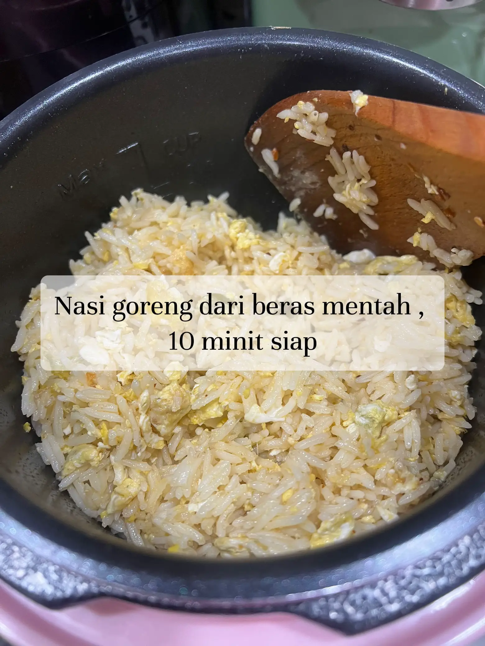 Masak nasi beriani guna pressure cooker hot sale