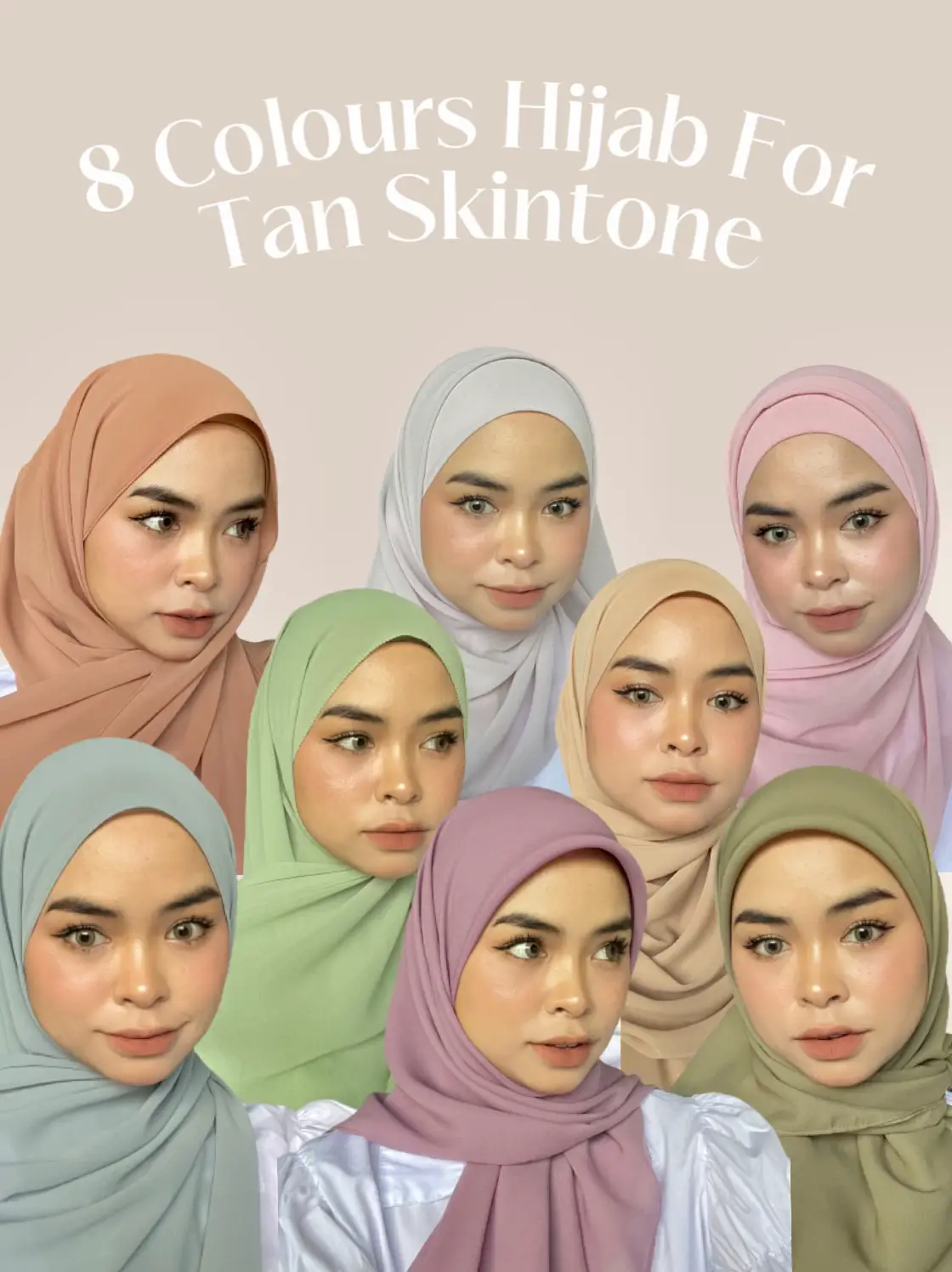 How to match your hijab for TAN SKIN ✨ | Gallery posted by Princéss Wawa |  Lemon8