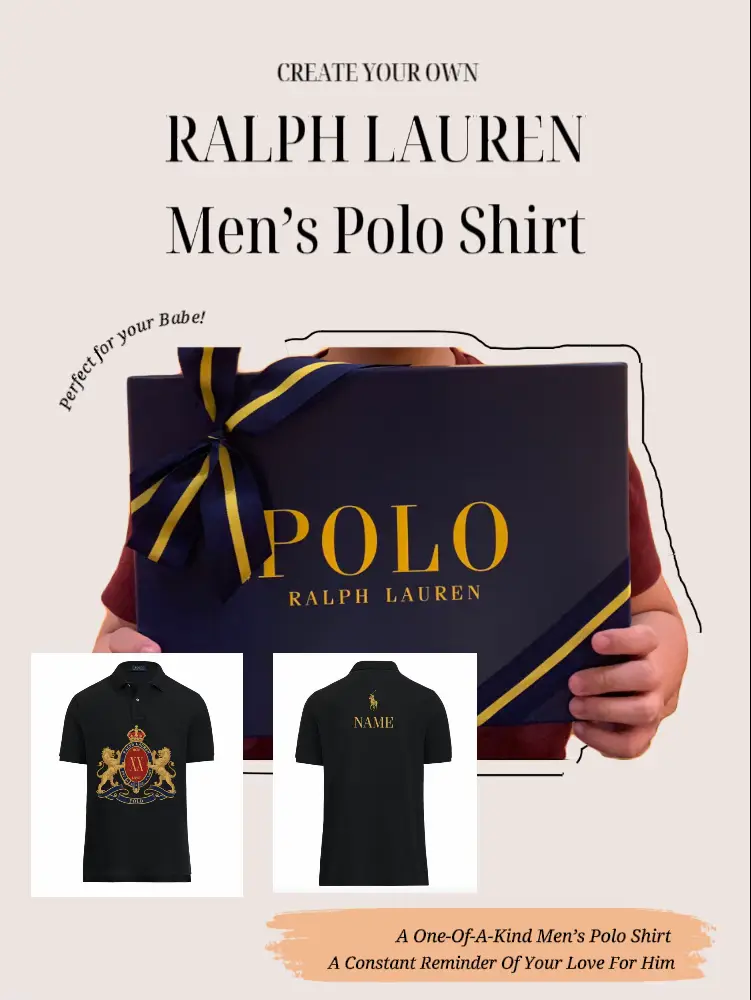 Design your own on sale ralph lauren polo shirt