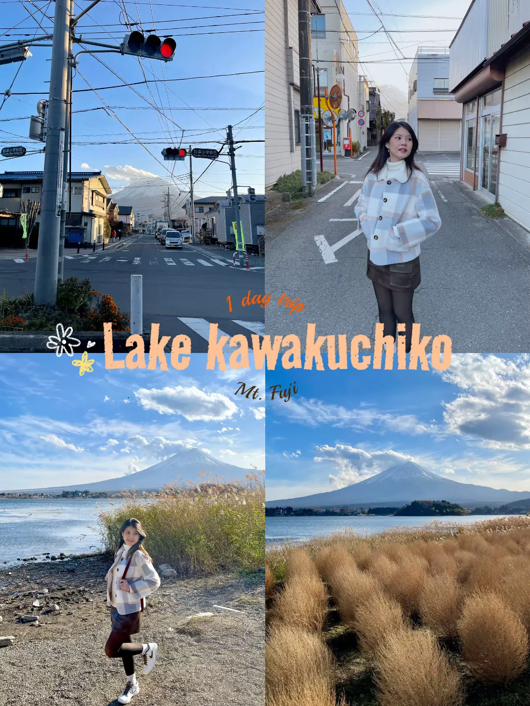 1 day trip at Lake kawaguchiko Mt. Fuji 🗻 แกลเลอรีที่โพสต์โดย