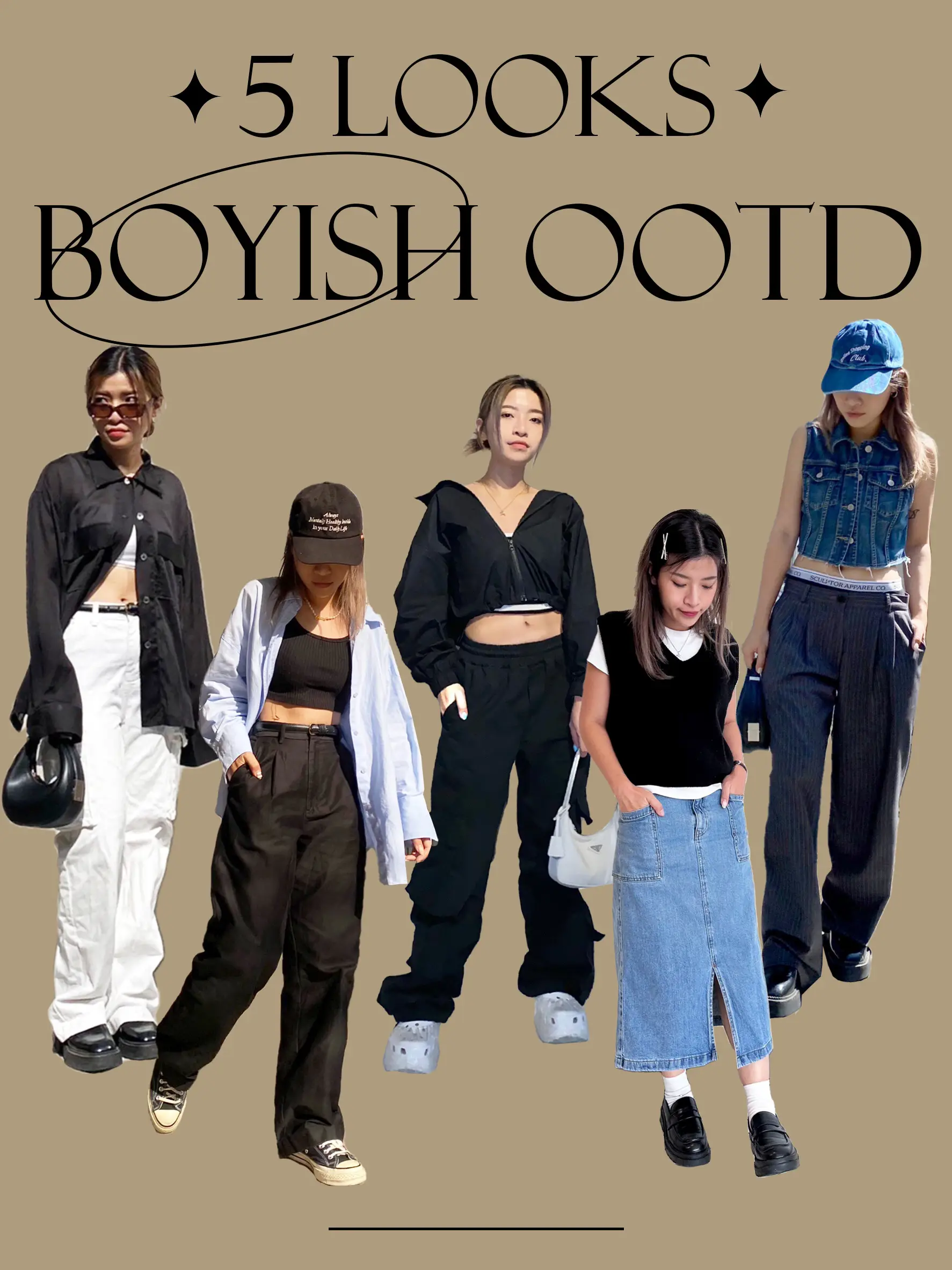 BOYISH LOOK แต่งทรงบอยเท่ มีมากกว่าเสื้อยืด-กางเกงยีนส์ | แกลเลอรีที่ ...