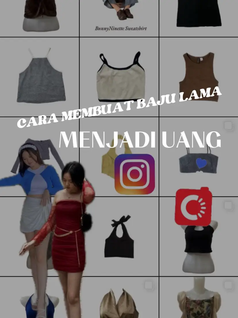 Gambar CARA MEMBUAT BAJU LAMA MENJADI UANG💸