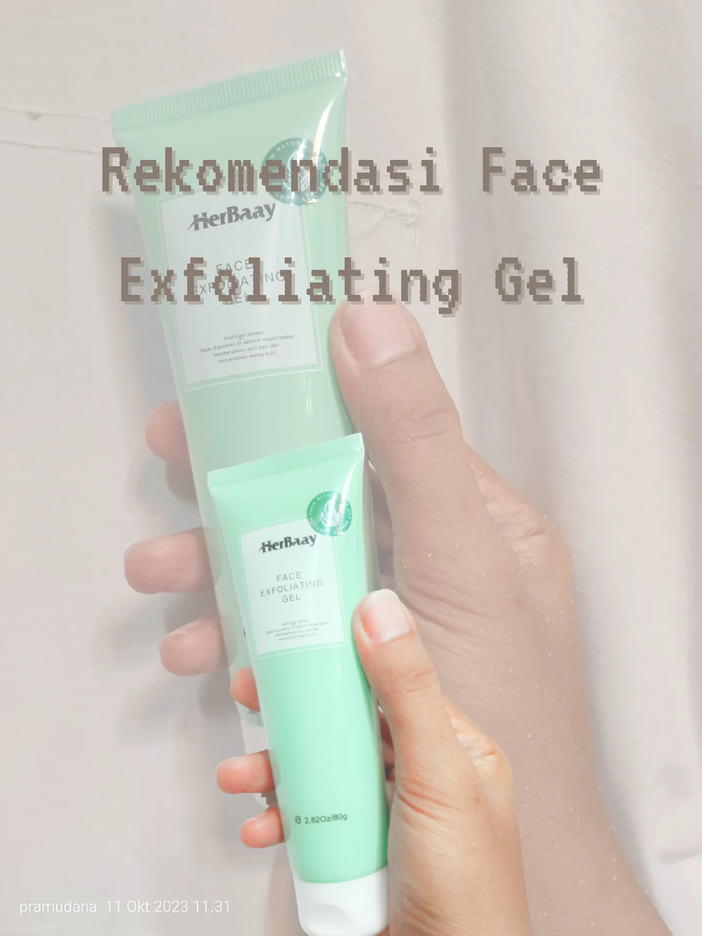 rekomendasi face exfoliating gel ampuh banget แกลเลอรีที่โพสต์โดย