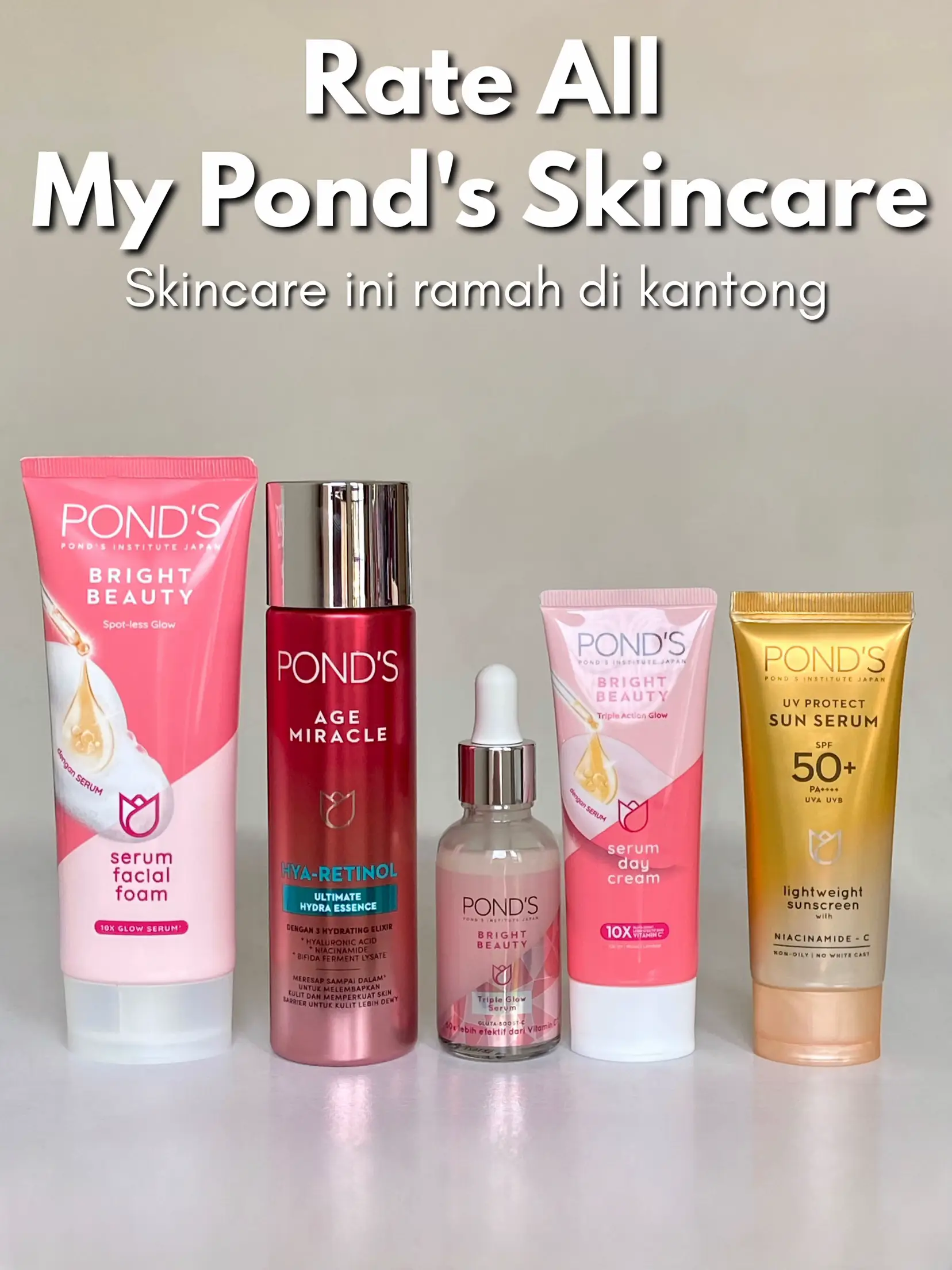 Skincare ponds deals