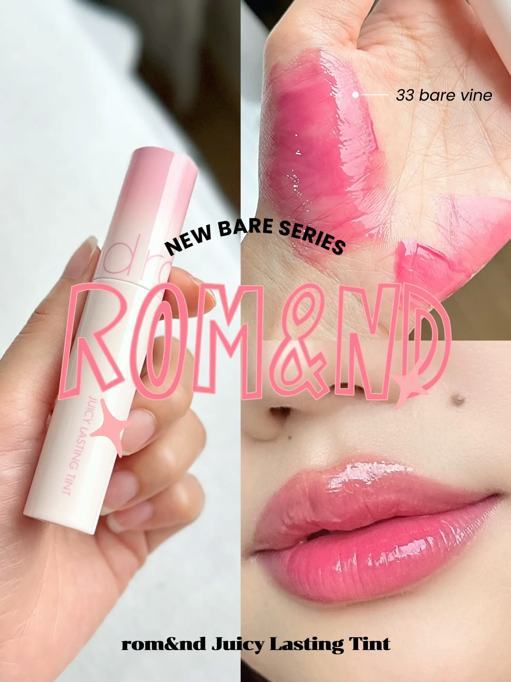 ROM&ND Juicy Lasting Tint : New Bare Series