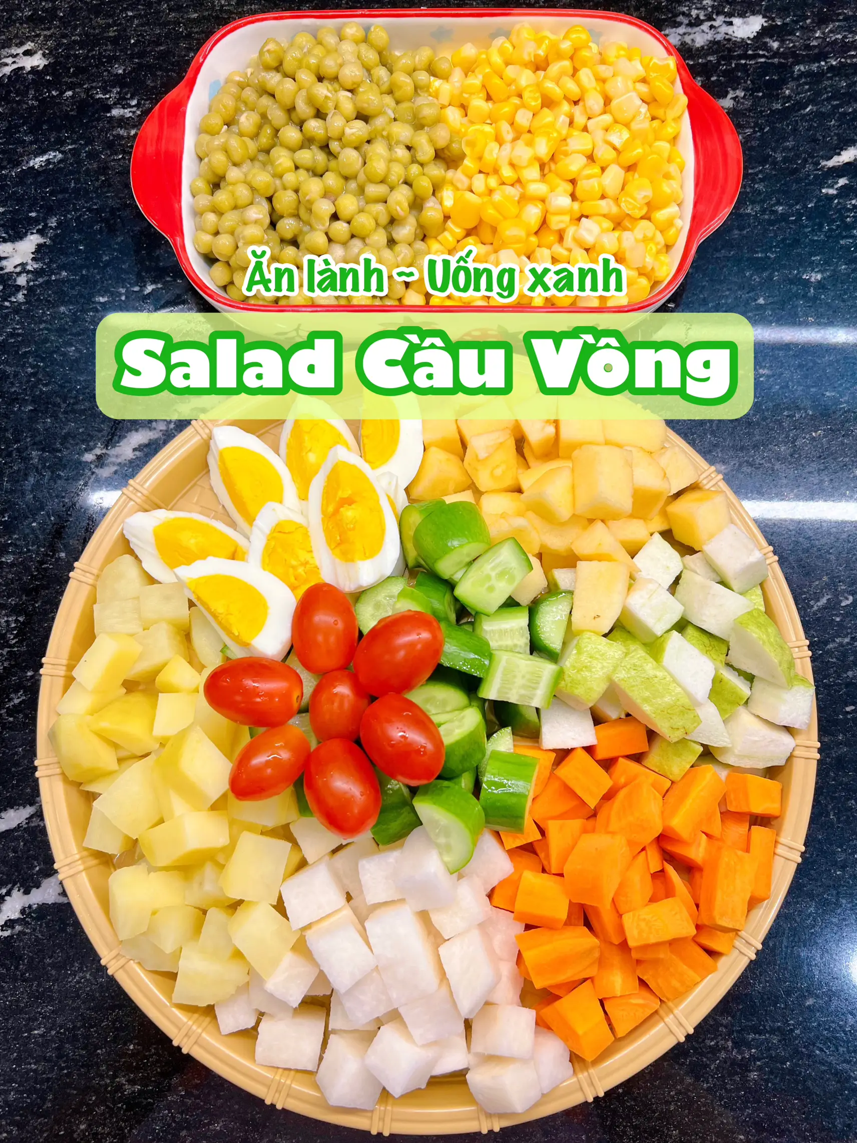 SALAD CẦU VỒNG ( SALAD NGA) [Ăn lành ~ Uống xanh] | Bộ sưu tập do ...